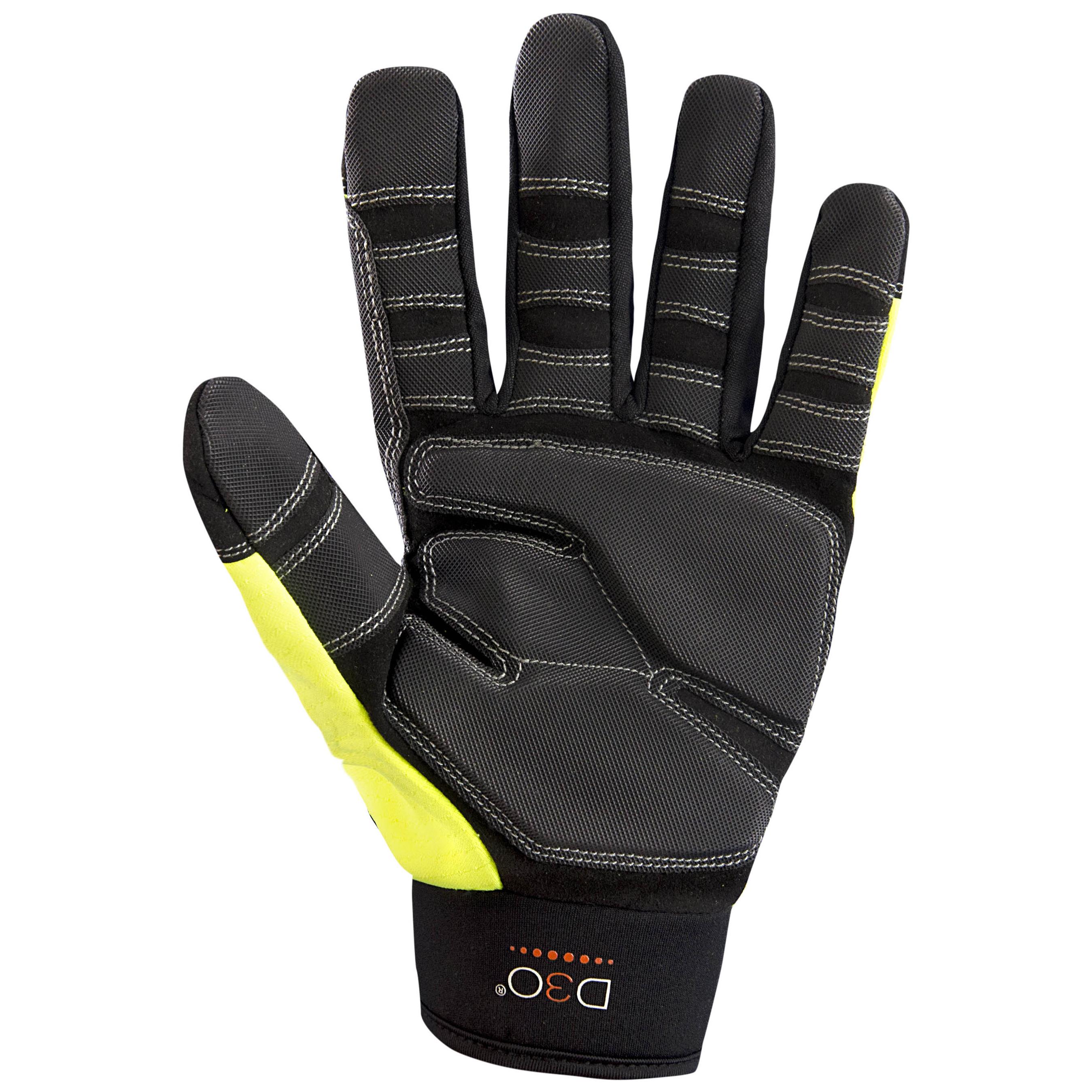 OK1 CCG450 AntiVibration D3O Moisture Wicking Work Gloves Yellow