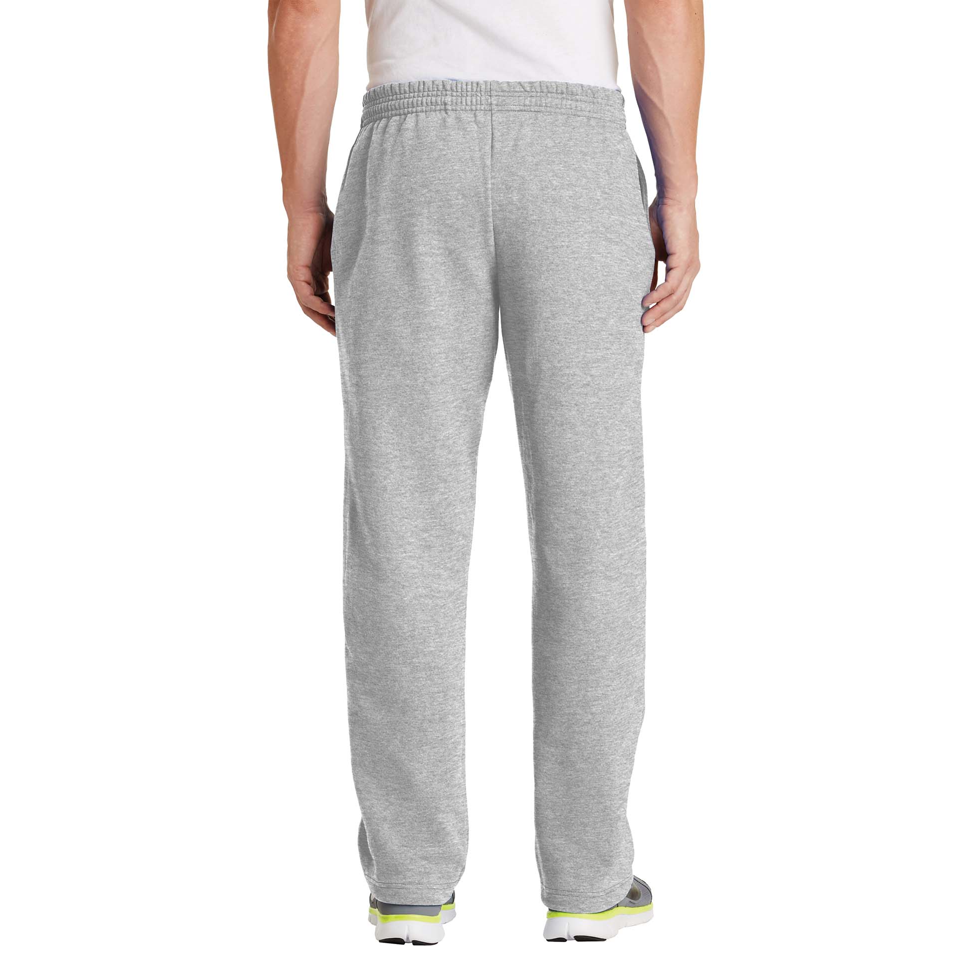 Port & Company PC78P Core Fleece Sweatpants with Pockets - Ash | Full ...
