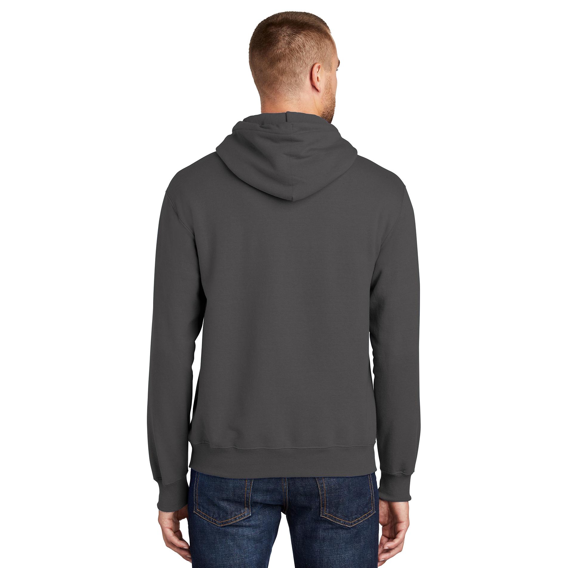 Port & Company PC90H Essential Fleece Pullover Hooded Sweatshirt ...