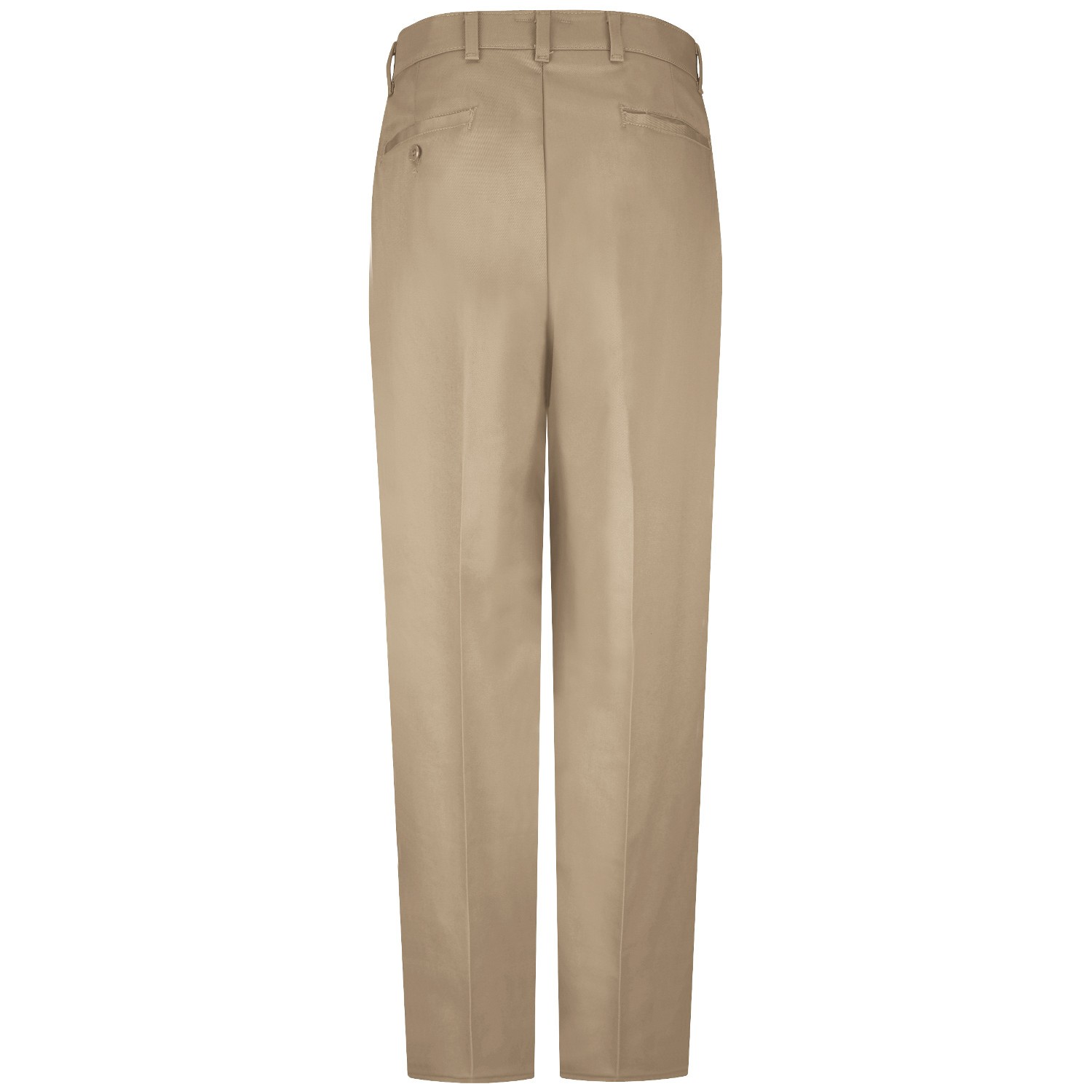 Red Kap PC20 Men's Wrinkle-Resistant Cotton Work Pants - Khaki | Full ...