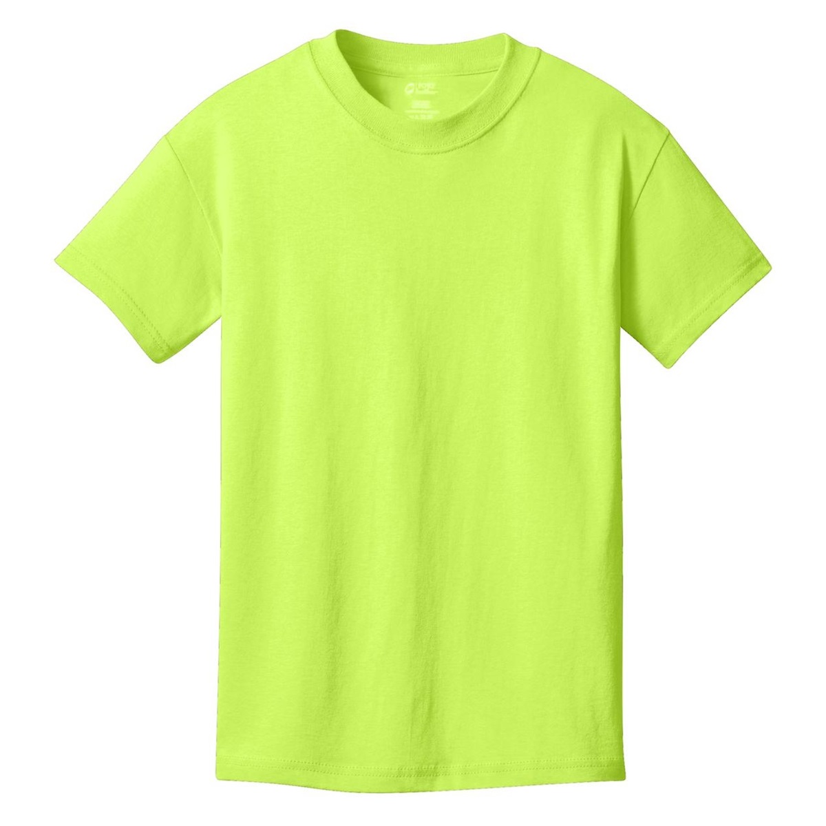 neon yellow shirt men's