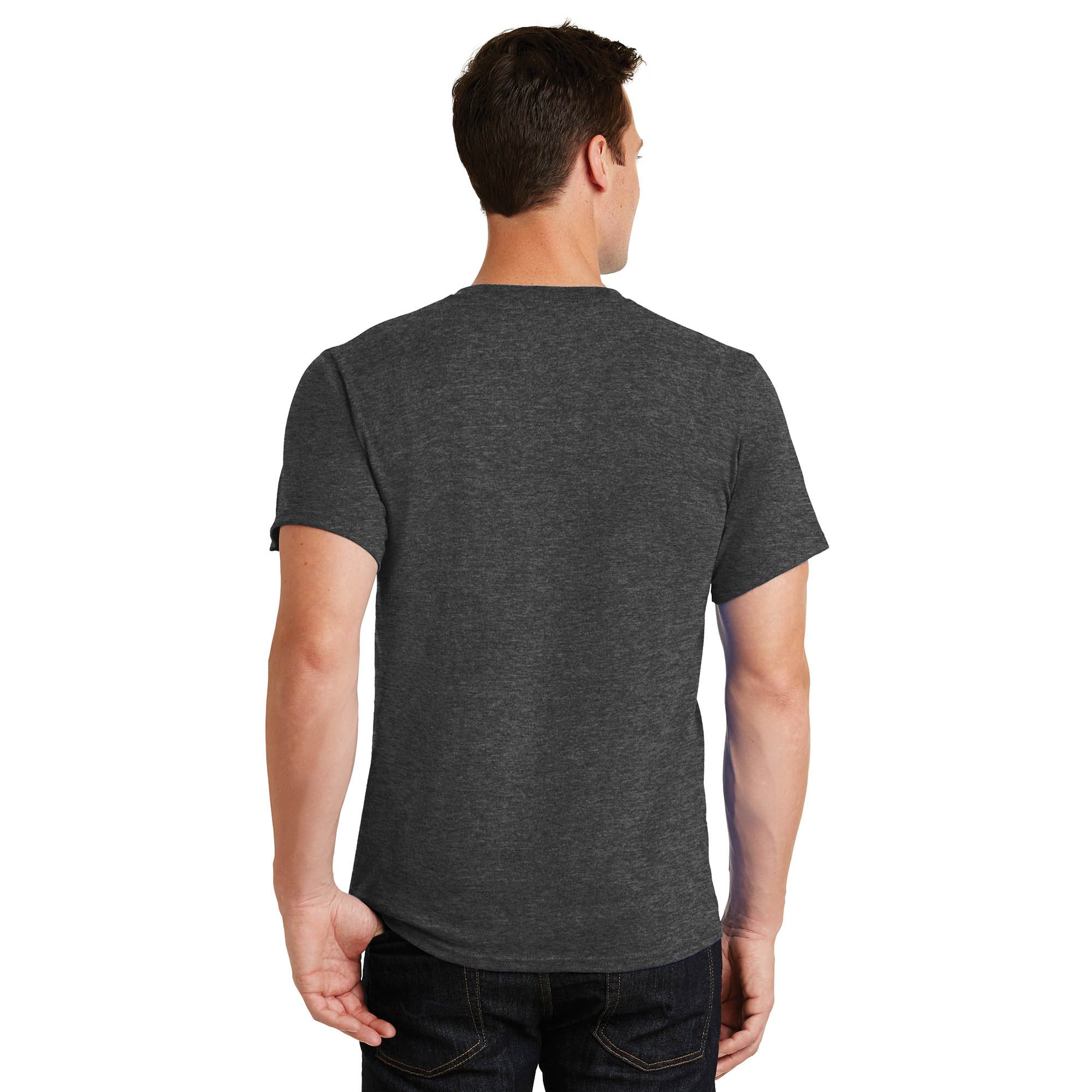Port & Company PC61 Essential T-Shirt - Dark Heather Grey | FullSource.com