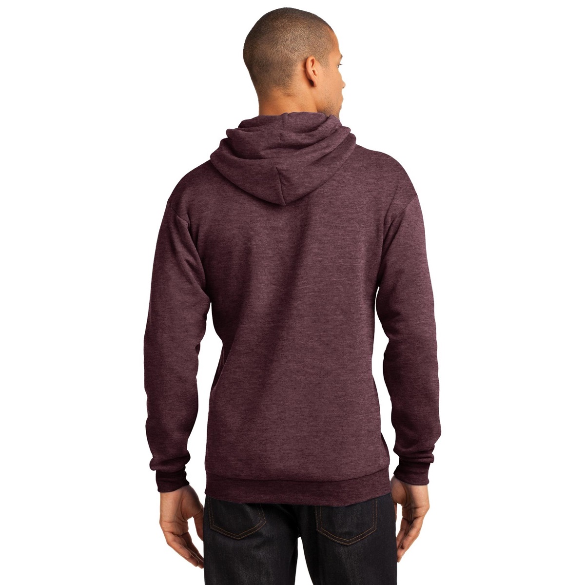 Port & Company PC78H Classic Pullover Hooded Sweatshirt - Heather ...