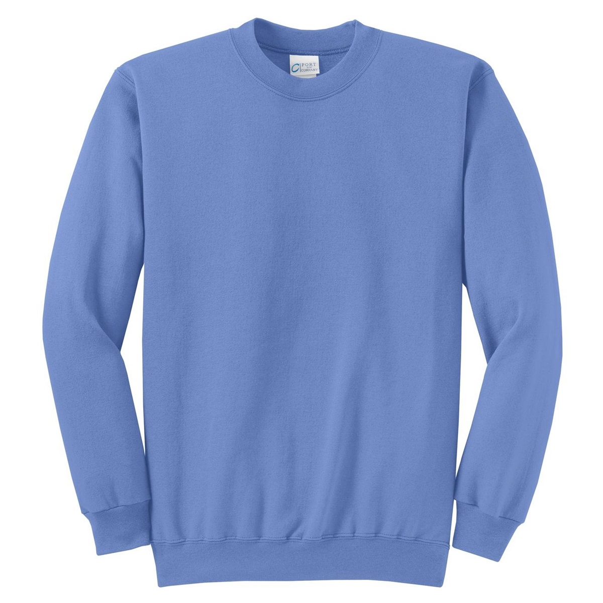 Port & Company PC78 Classic Crewneck Sweatshirt - Carolina Blue ...