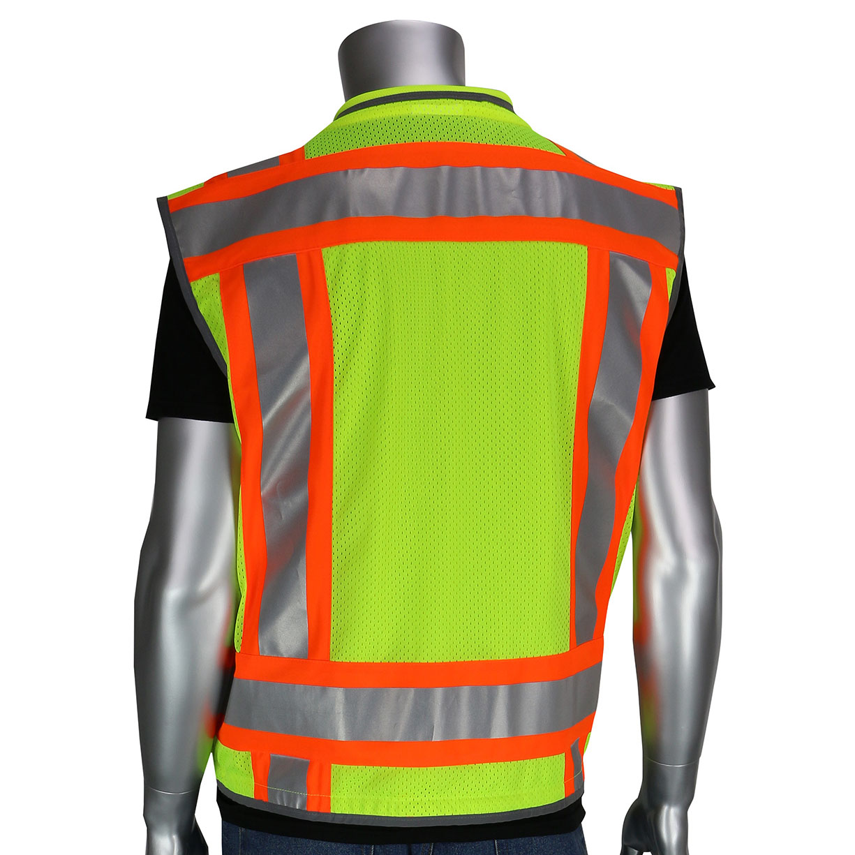 PIP 302-0900 Type R Class 2 Two-Tone Ripstop Surveyor Safety Vest ...