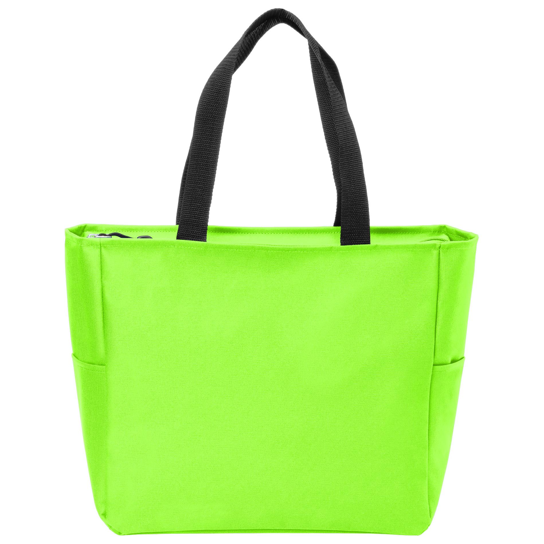 Port Authority Day Tote BG406 Neon Orange// Black One Size