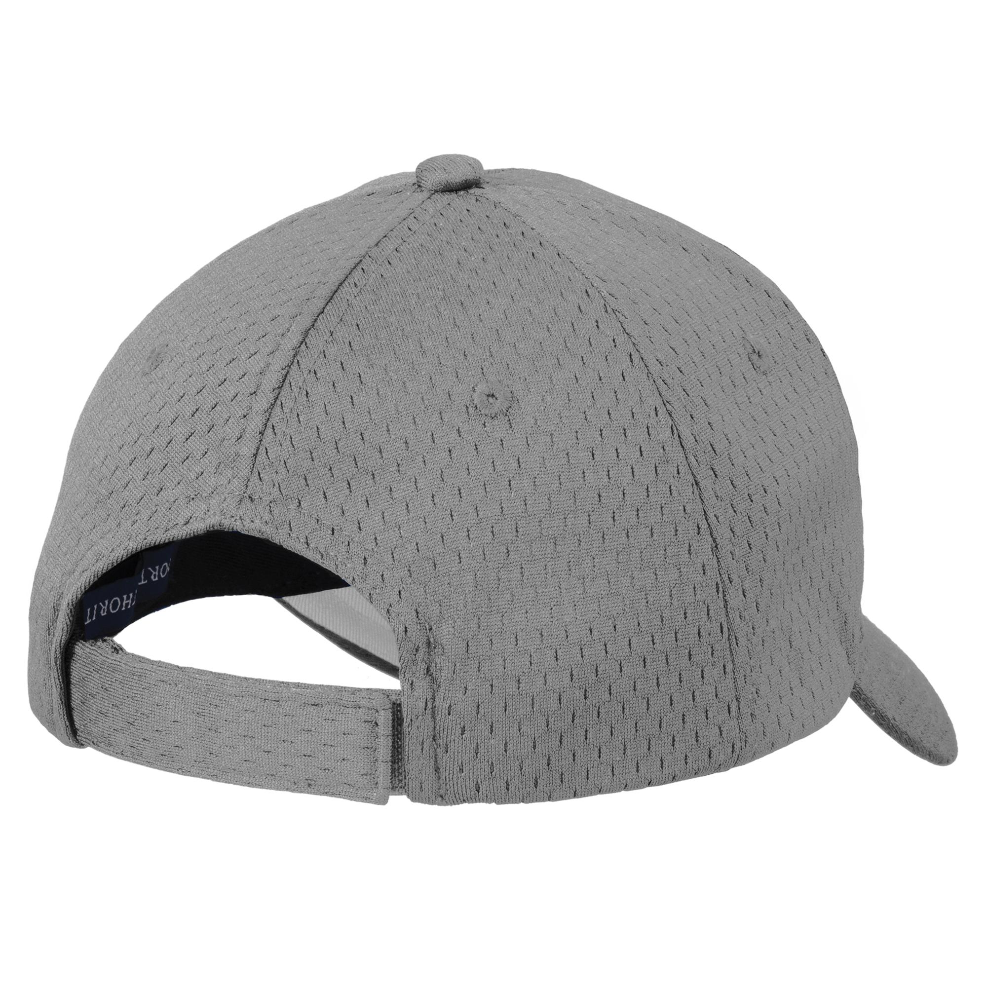 Port Authority C833 Pro Mesh Cap - Silver | Full Source