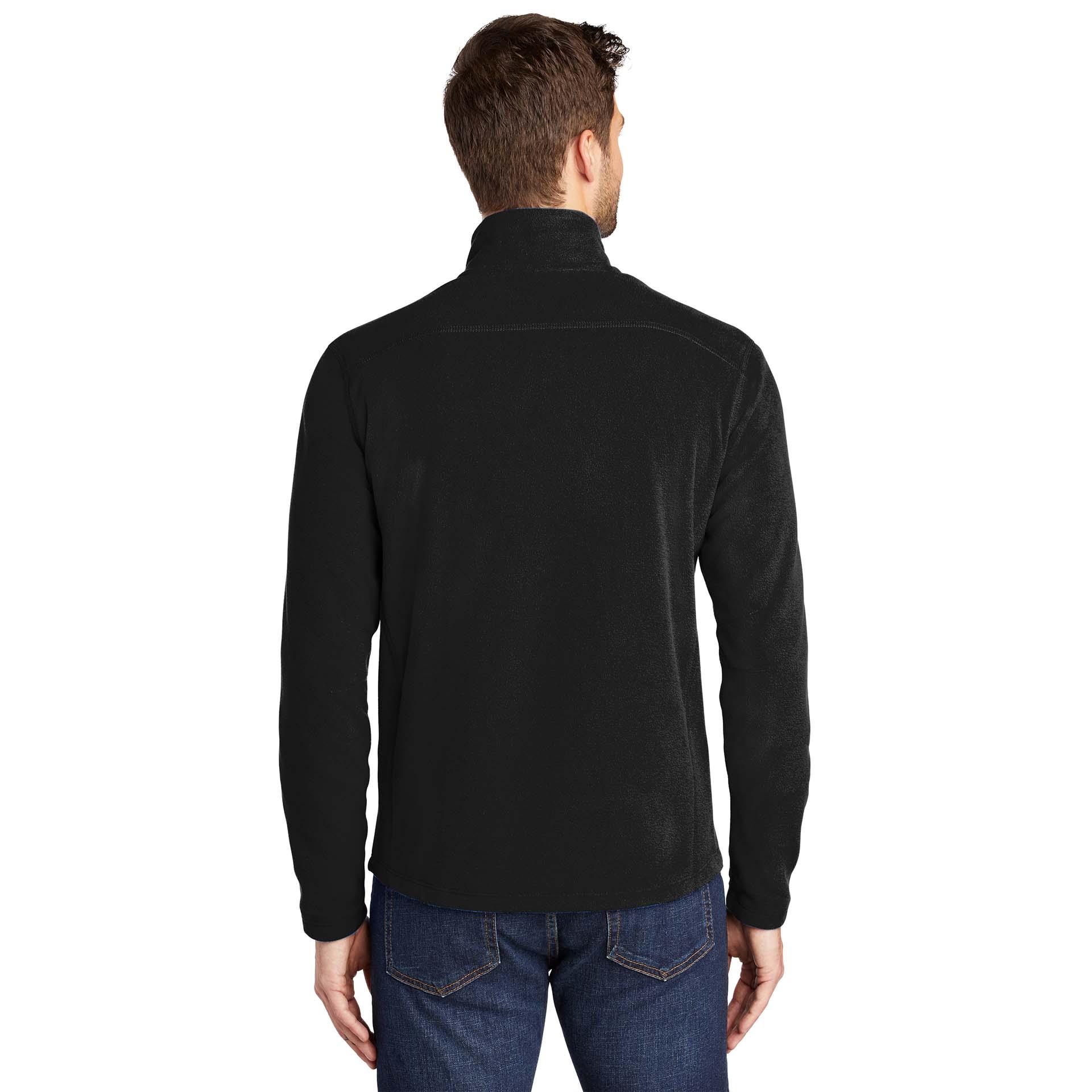 Port Authority F223 Microfleece Jacket - Black | Full Source