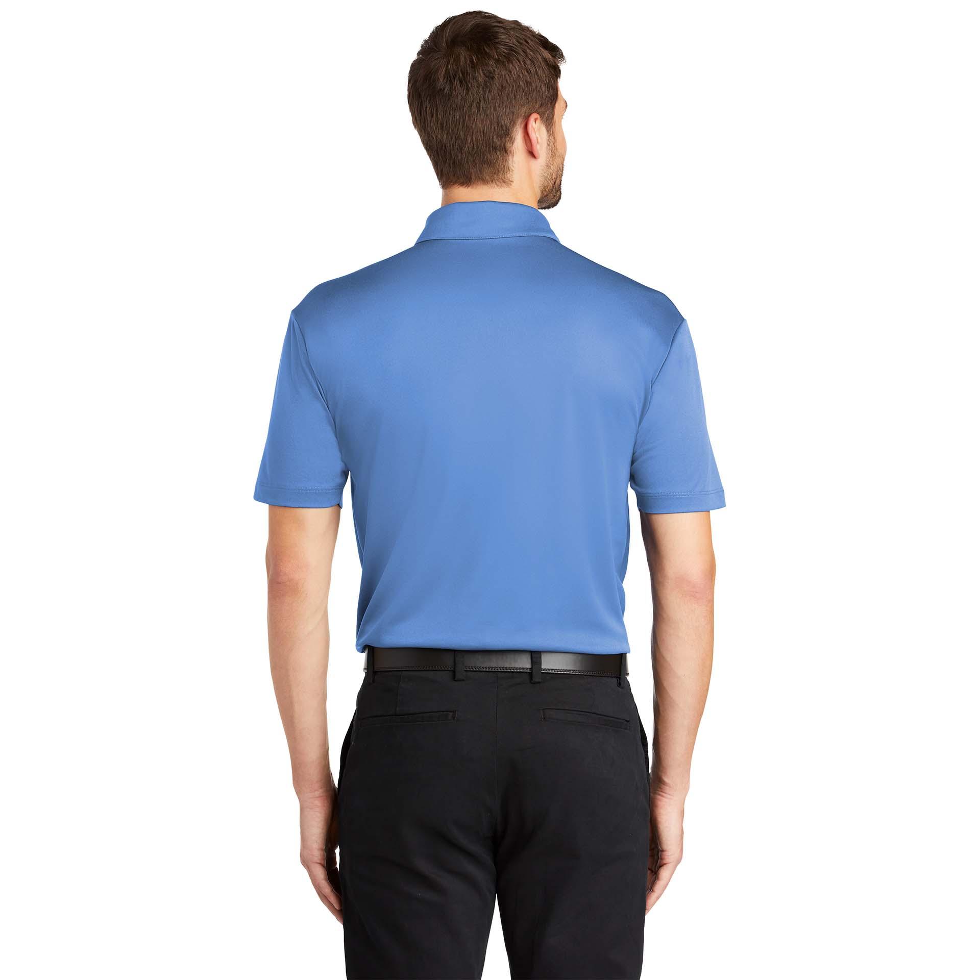 Port Authority K540P Silk Touch Performance Pocket Polo Carolina Blue Full Source