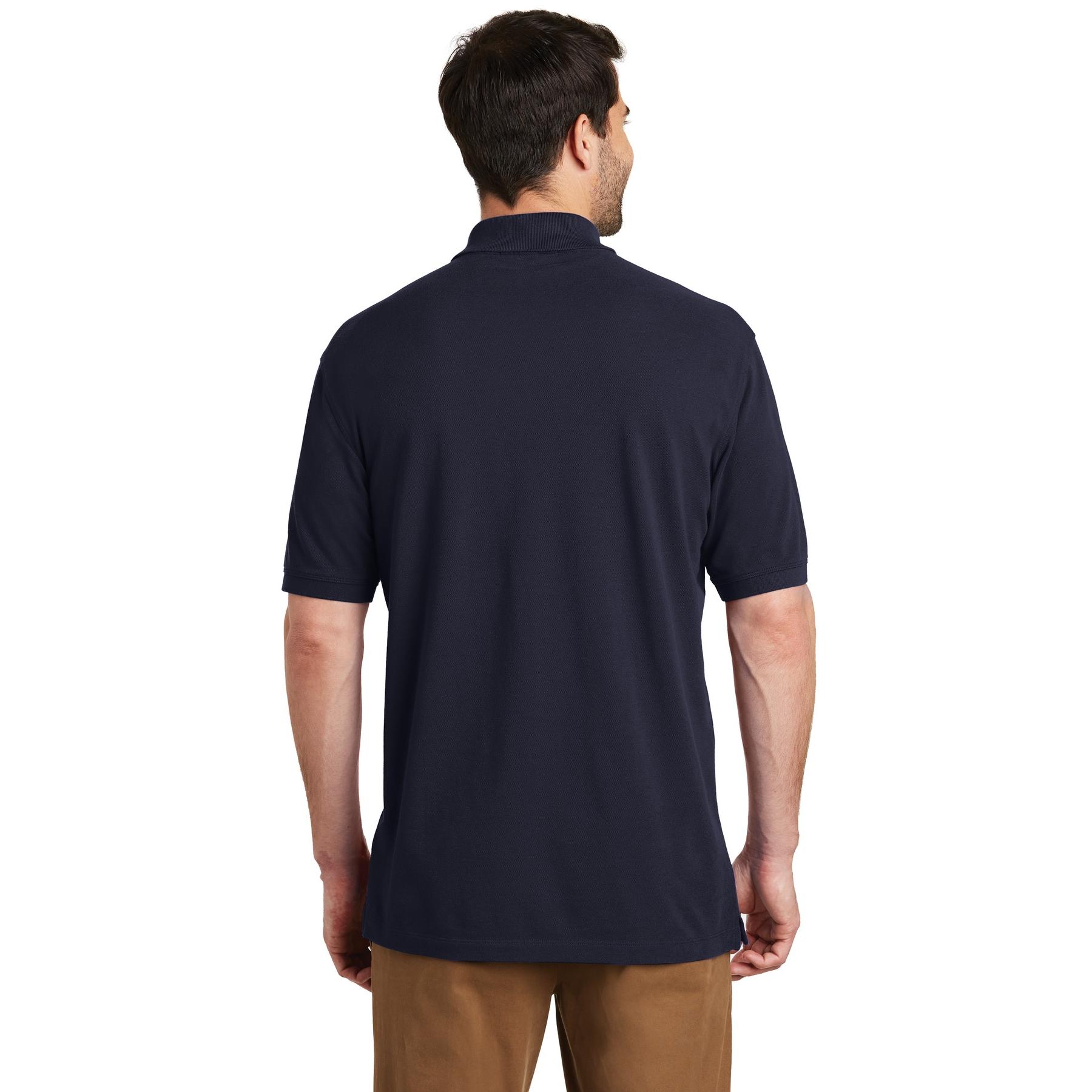 Port Authority K8000 EZCotton Polo Navy Full Source