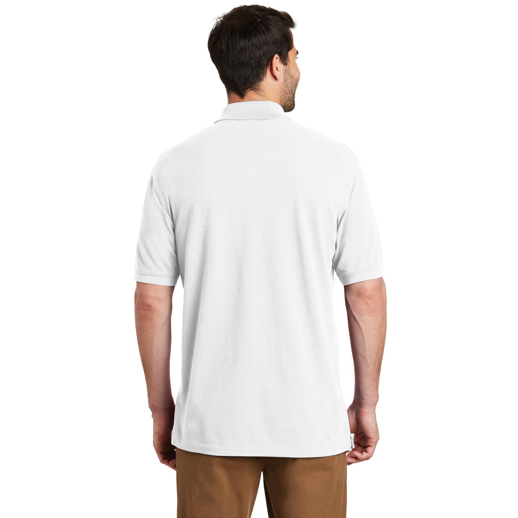 Port Authority K8000 EZCotton Polo - White | Full Source