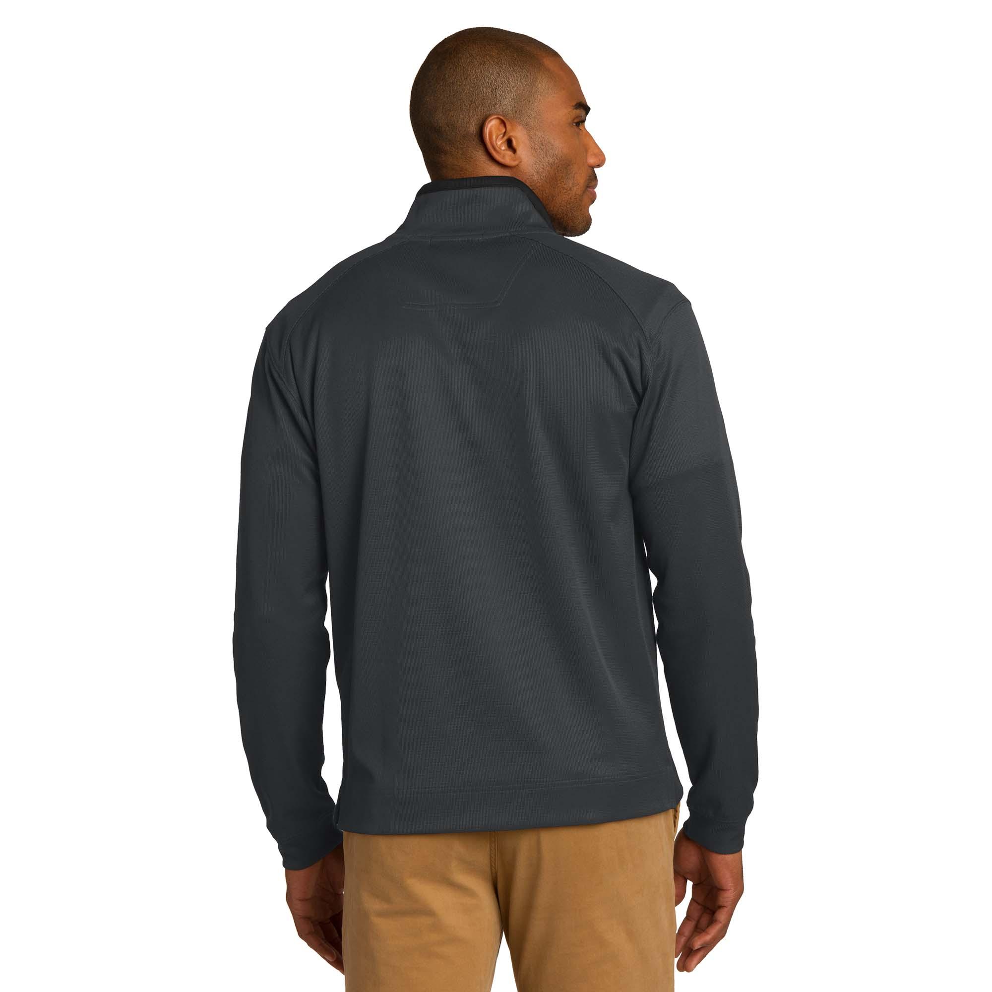 Port Authority K805 Heavyweight Vertical Texture 1/4-Zip Pullover ...