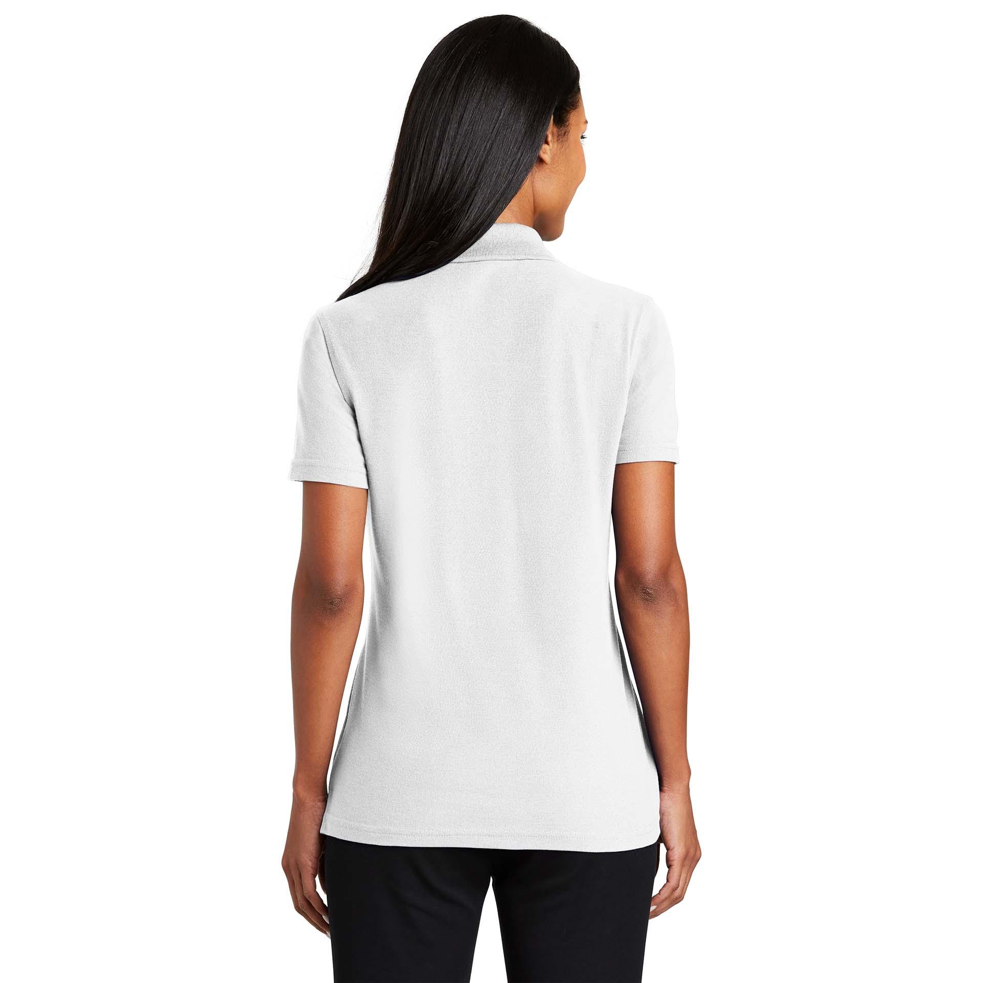 Port Authority L510 Ladies Stain-Resistant Polo - White | Full Source