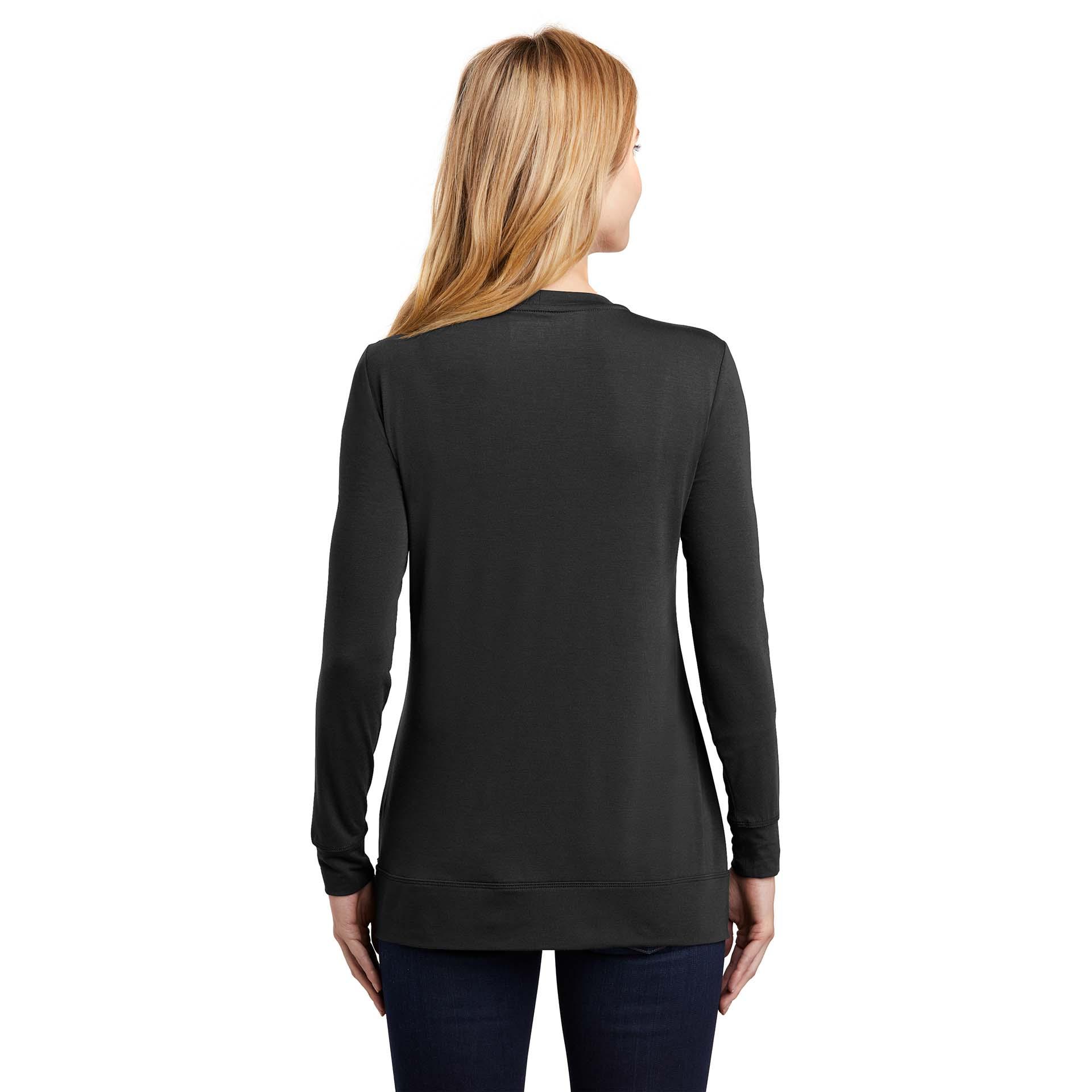 Port Authority L545 Ladies Concept Cardigan - Black | Full Source