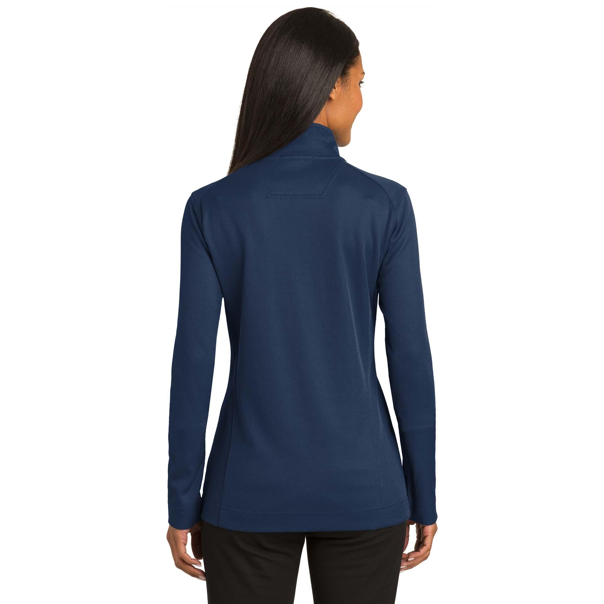 Port Authority L805 Ladies Vertical Texture Full-Zip Jacket - Regatta ...