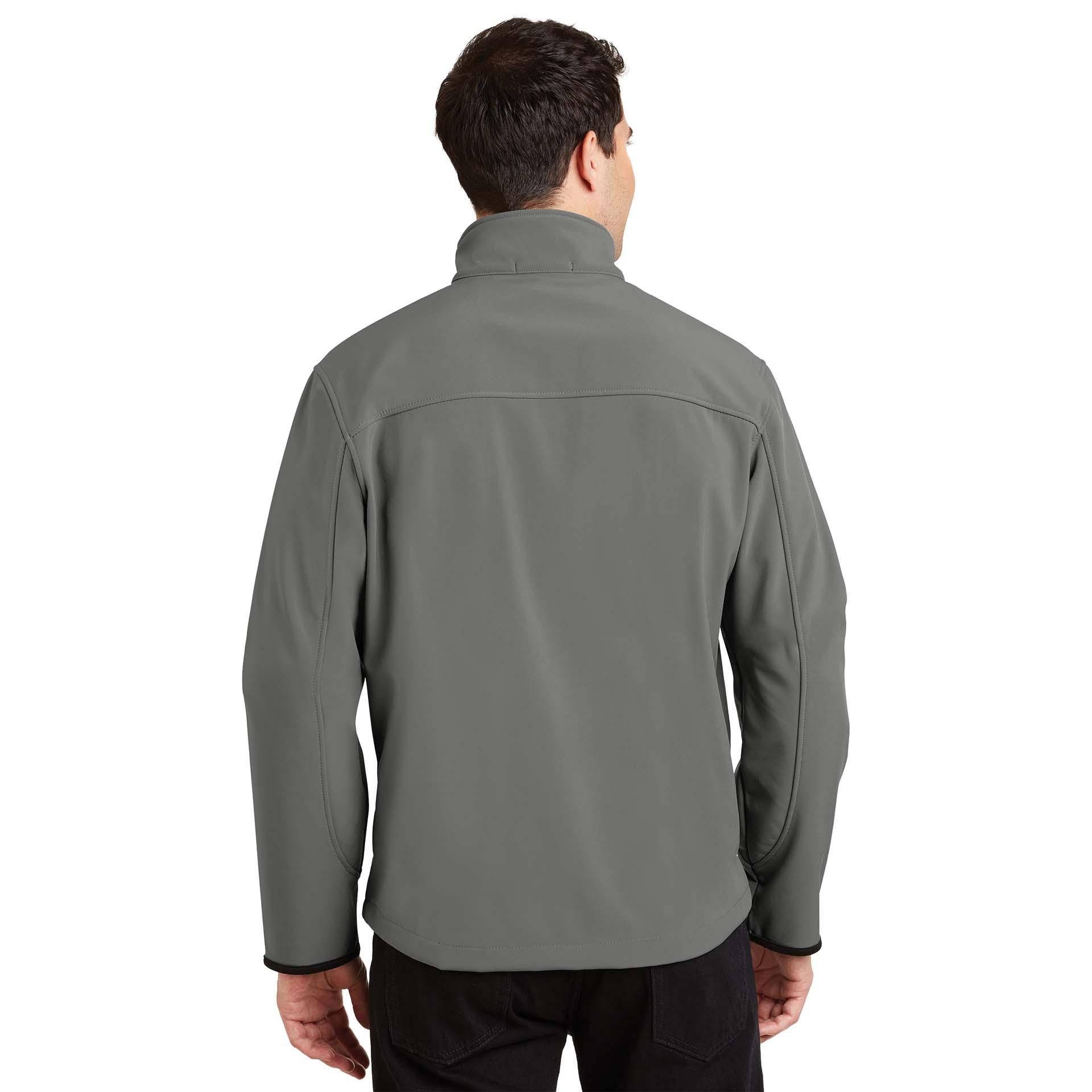 Port Authority TLJ790 Tall Glacier Soft Shell Jacket - Smoke Grey