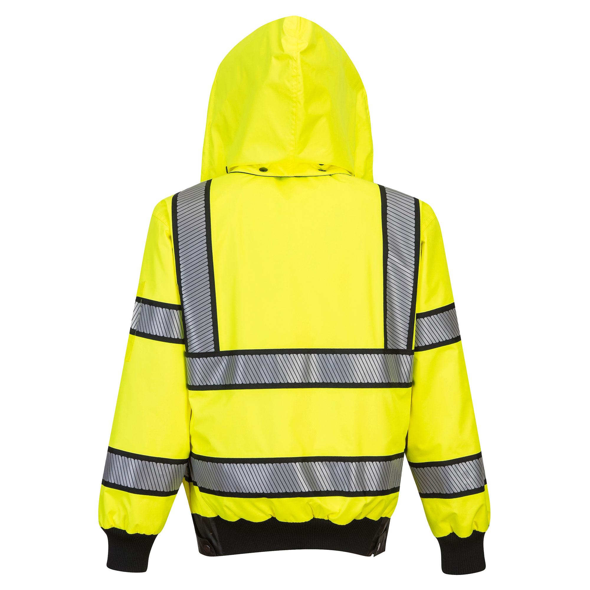 Dickies HI Vis Hoodie Hooded Sweatshirt Fluorescent Yellow 3XL Safety Vests Work Safety