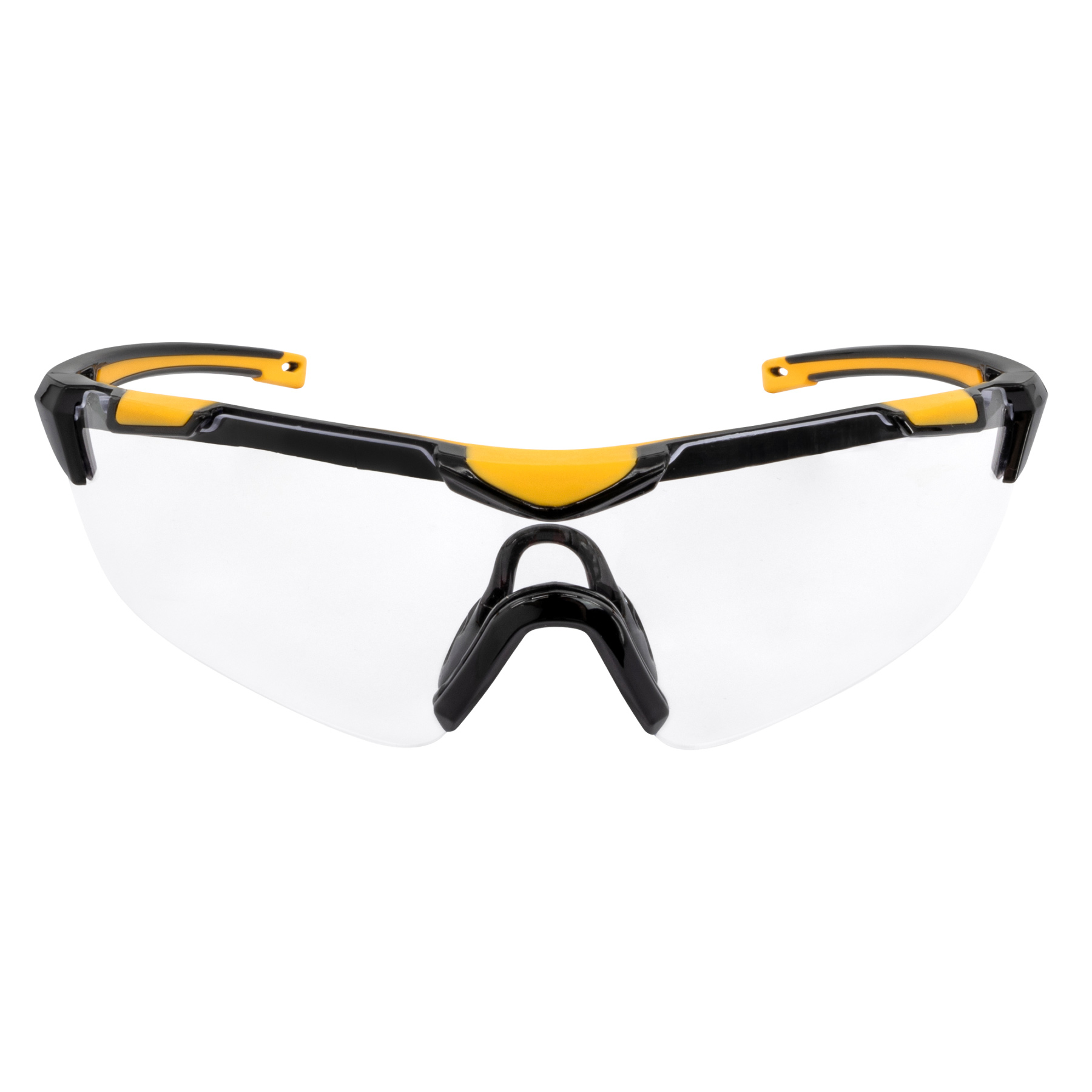 DEWALT DPG110-1D Chisel Safety Glasses - Black Frame - Clear Lens