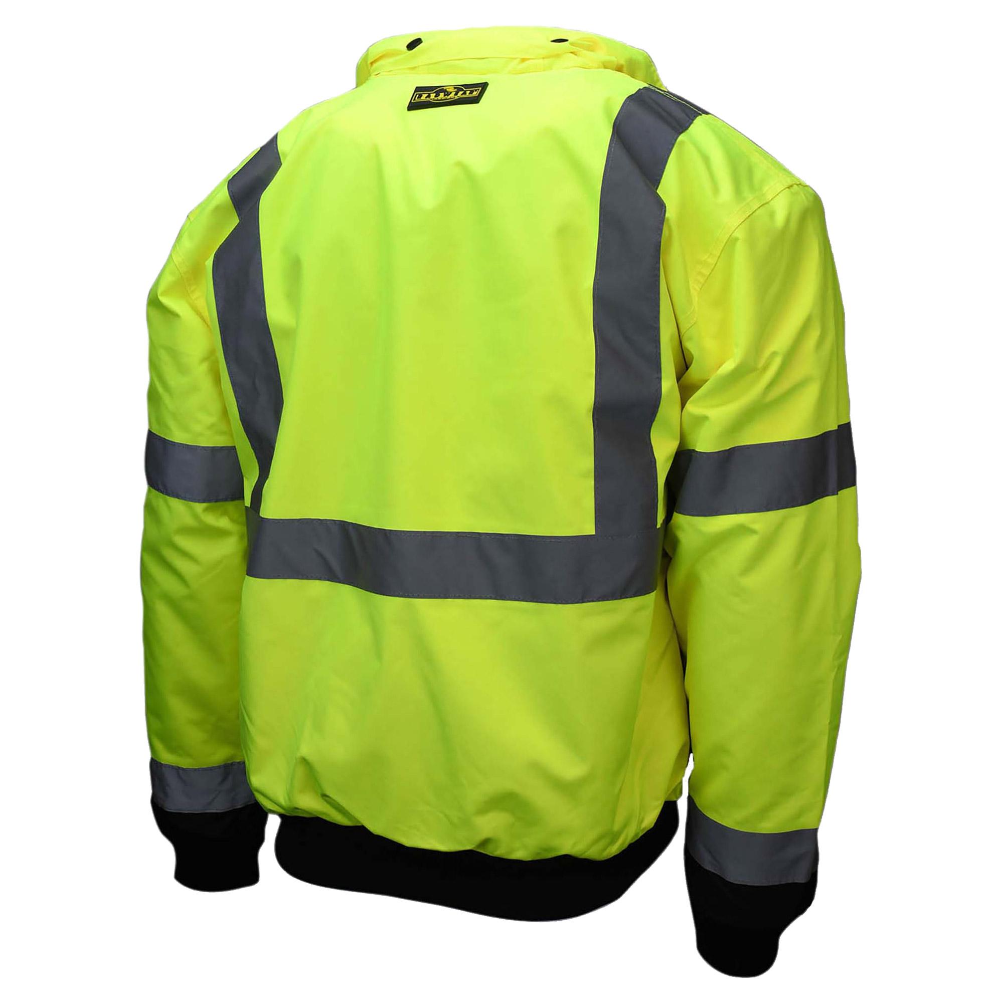 Radians SJ110B-3ZGS Type R Class 3 Two-in-One Bomber Jacket - Yellow ...