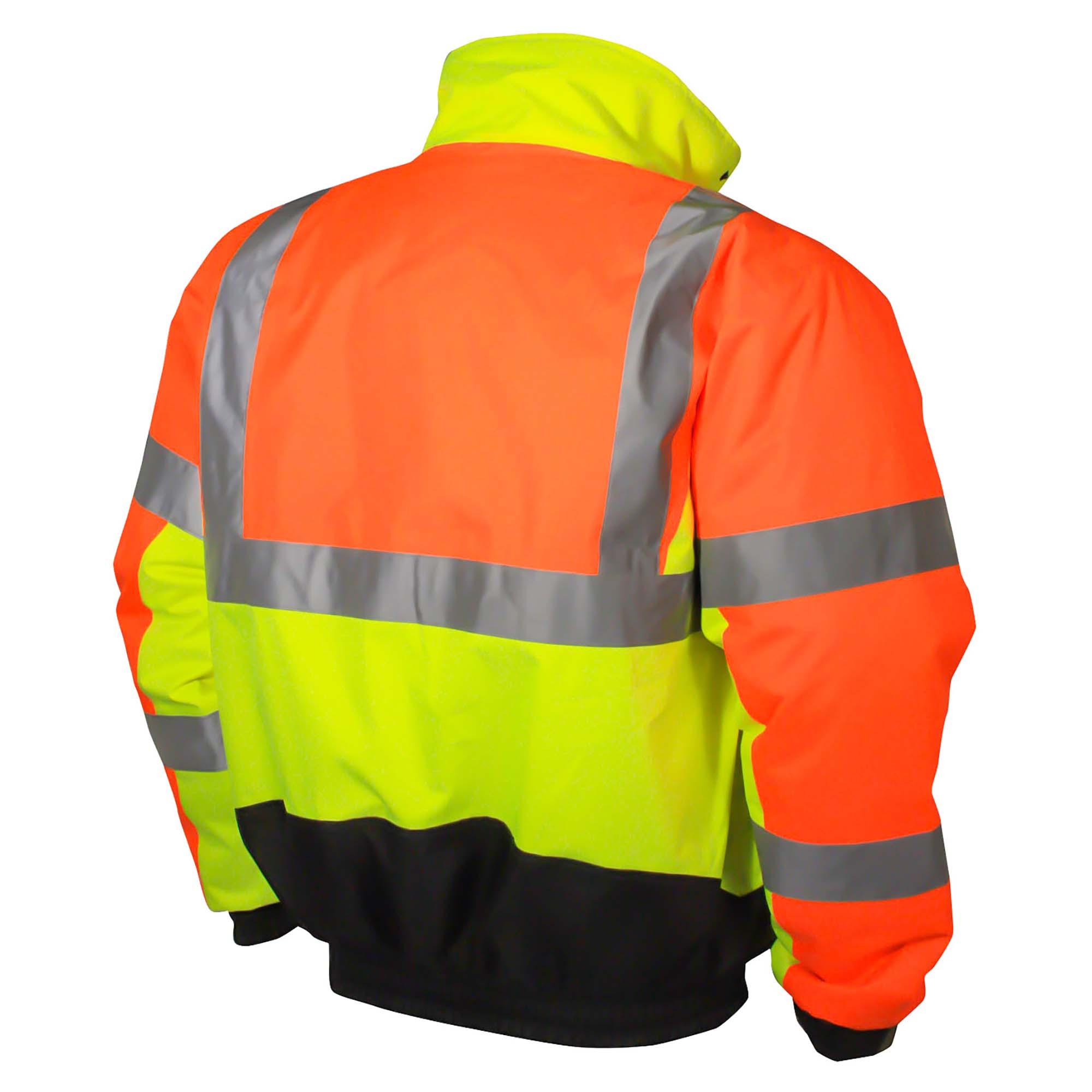 Radians SJ12-3ZMS Type R Class 3 Multi-Color Bomber Jacket - Yellow ...