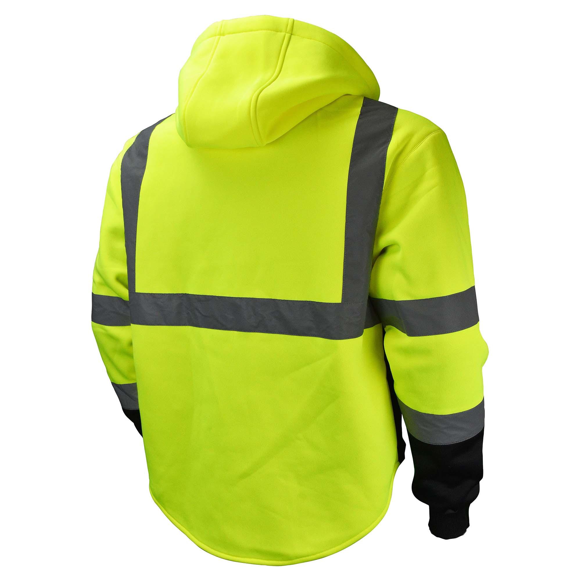 Radians SJ32-3ZGS Type R Class 3 Color Blocked Hooded Sweatshirt with ...