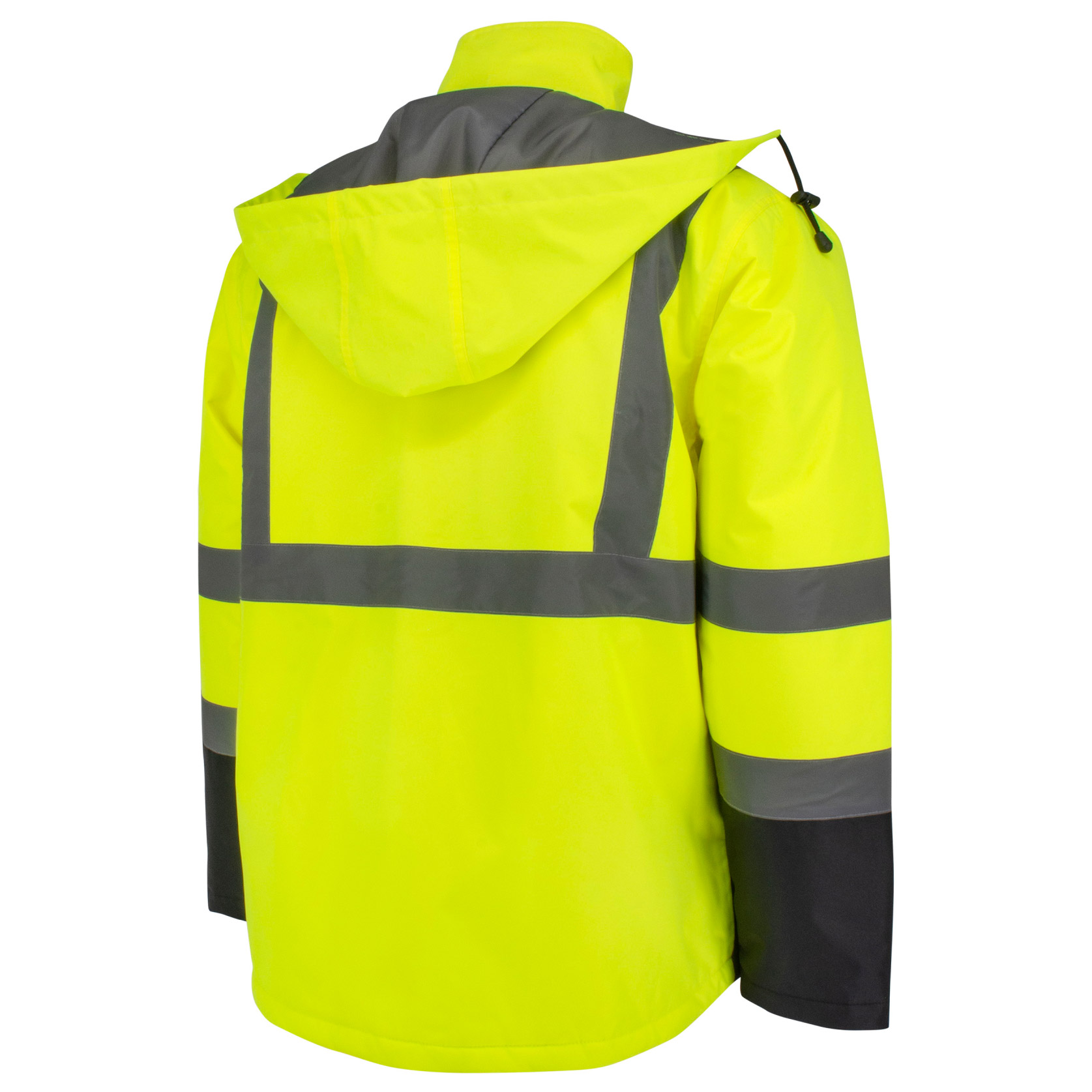 Radians SJ411QB-3ZGS Type R Class 3 Black Bottom Quilted Parka - Yellow ...