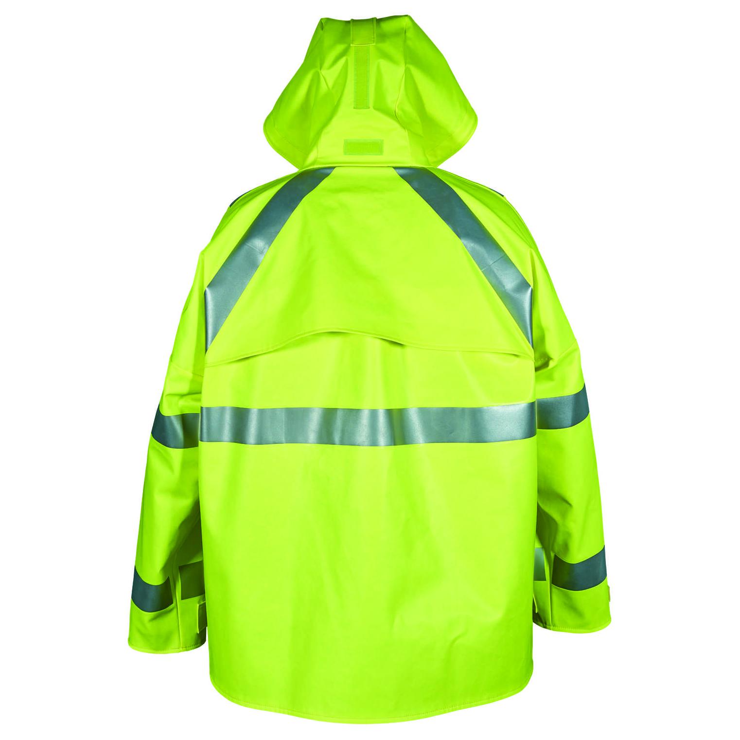 MCR Safety BJ38JH Big Jake PVC/Nomex Flame Resistant Rain Jacket | Full ...