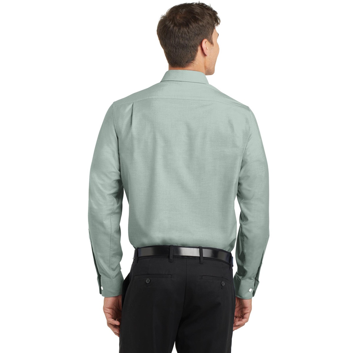 Port Authority S658 SuperPro Oxford Shirt - Green | Full Source