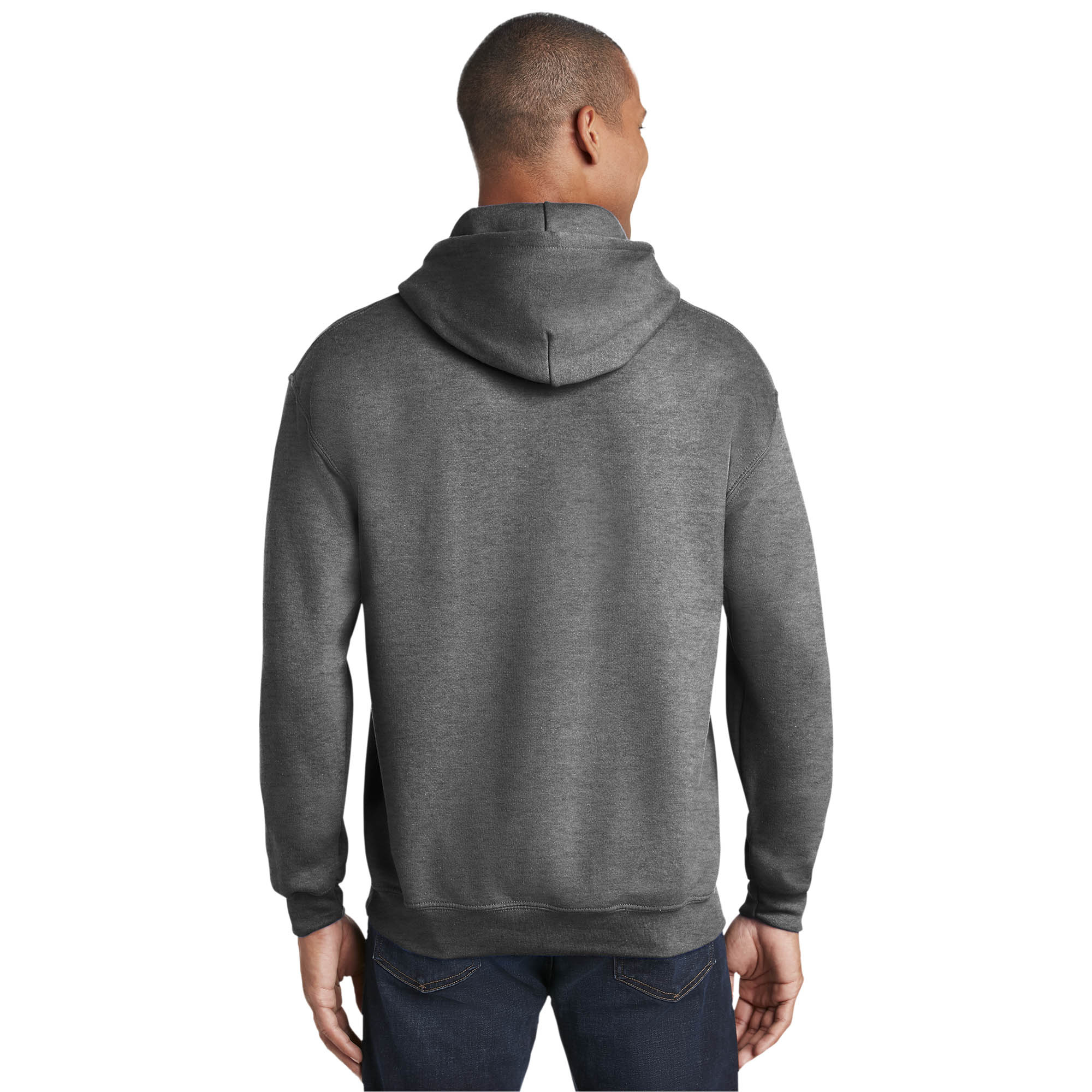 Gildan 18500 Heavy Blend Hooded Sweatshirt - Graphite Heather | Full Source