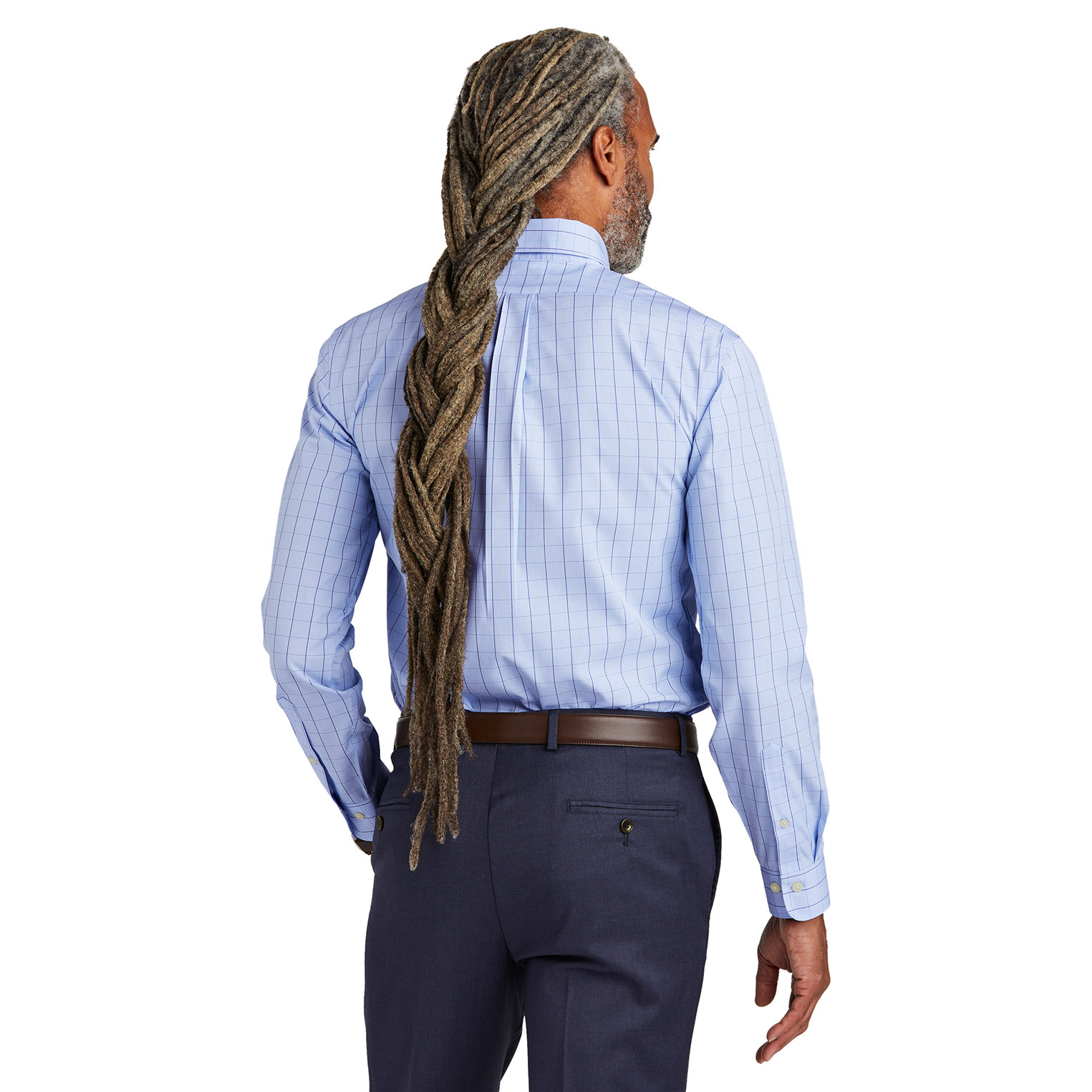 Brooks Brothers BB18008 Wrinkle-Free Stretch Patterned Shirt