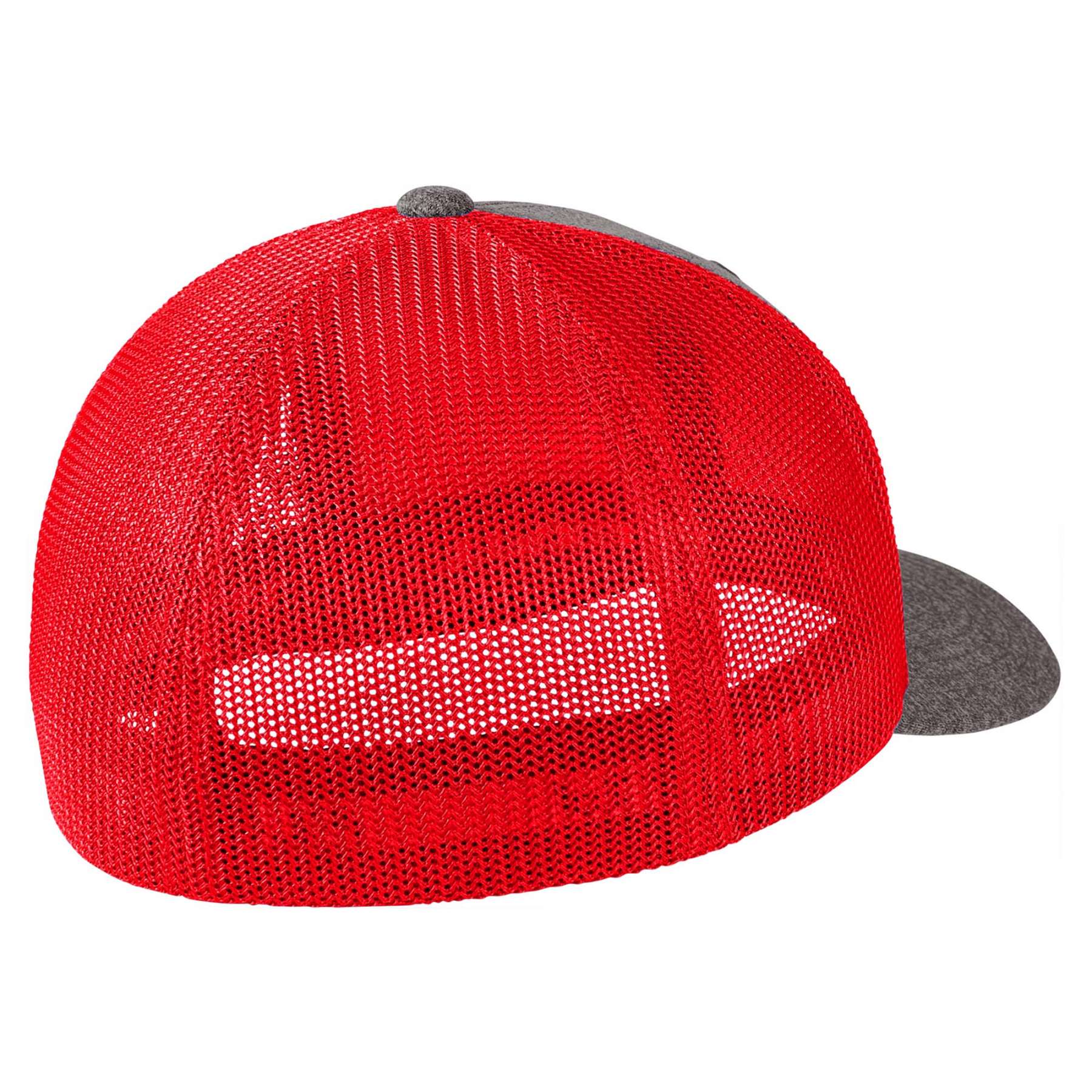 Port Authority C302 Flexfit Melange Mesh Back Trucker Cap - True Red ...