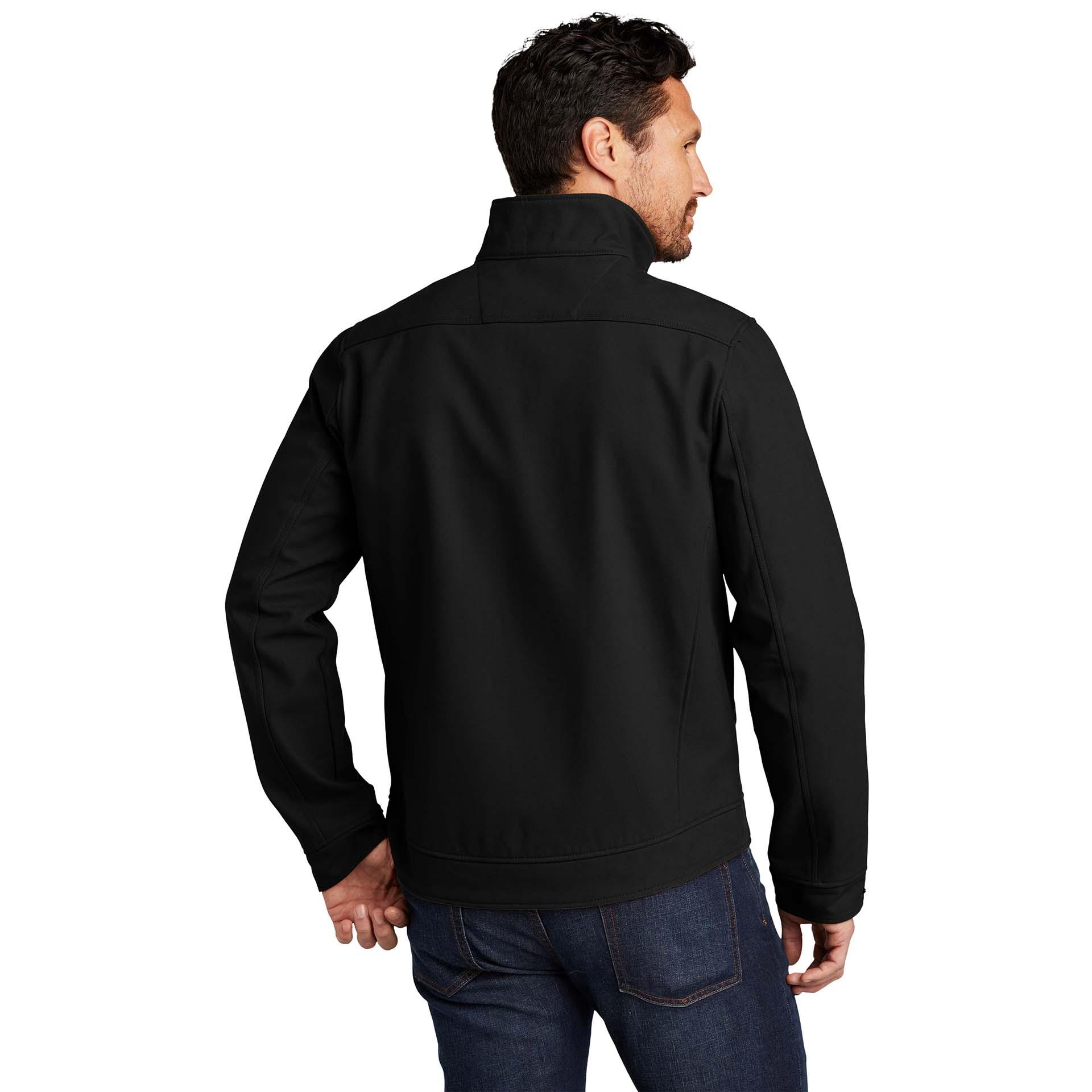 CornerStone CSJ60 Duck Bonded Soft Shell Jacket - Black | Full Source