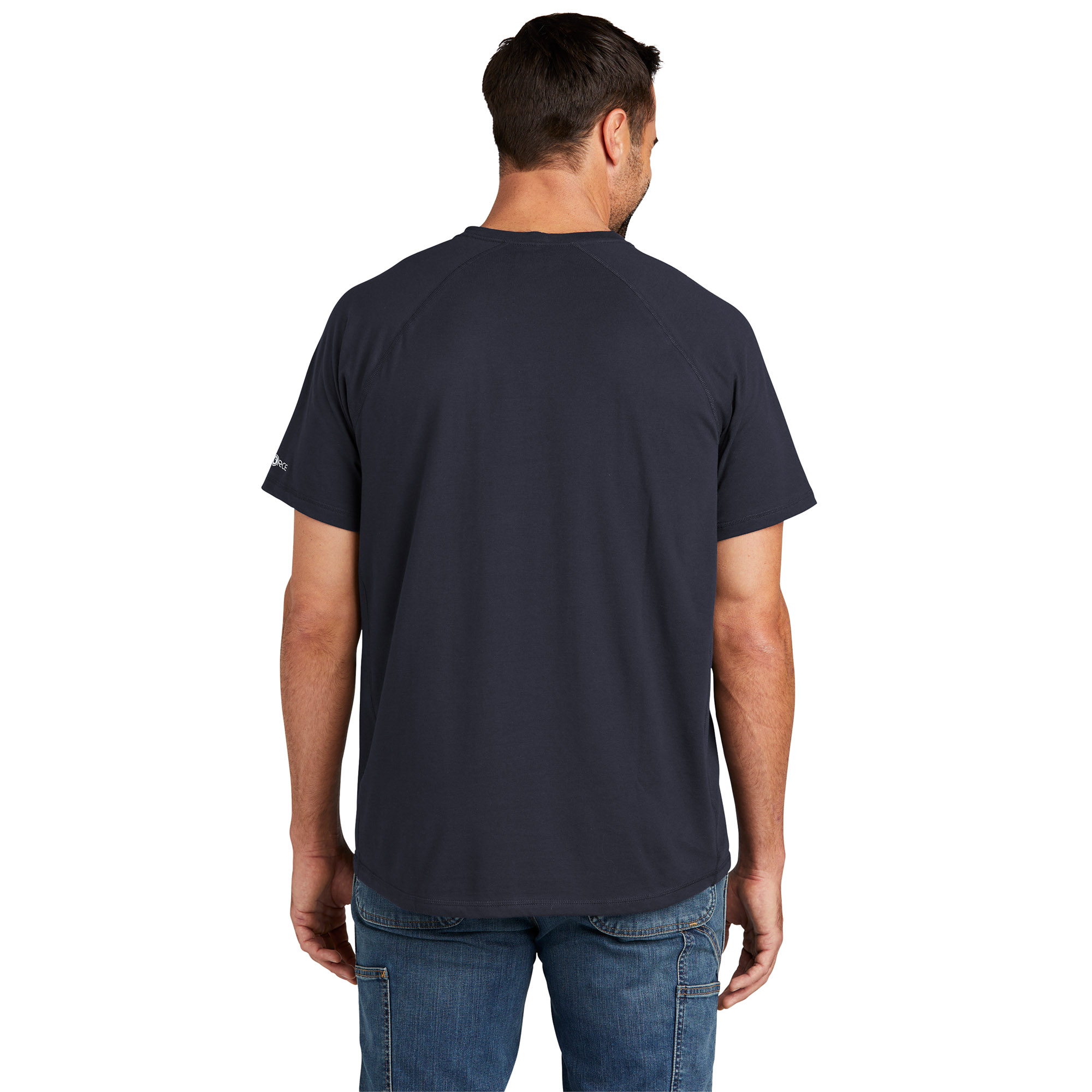 Carhartt CT106652 Force Short Sleeve Pocket T-Shirt - Navy | Full Source