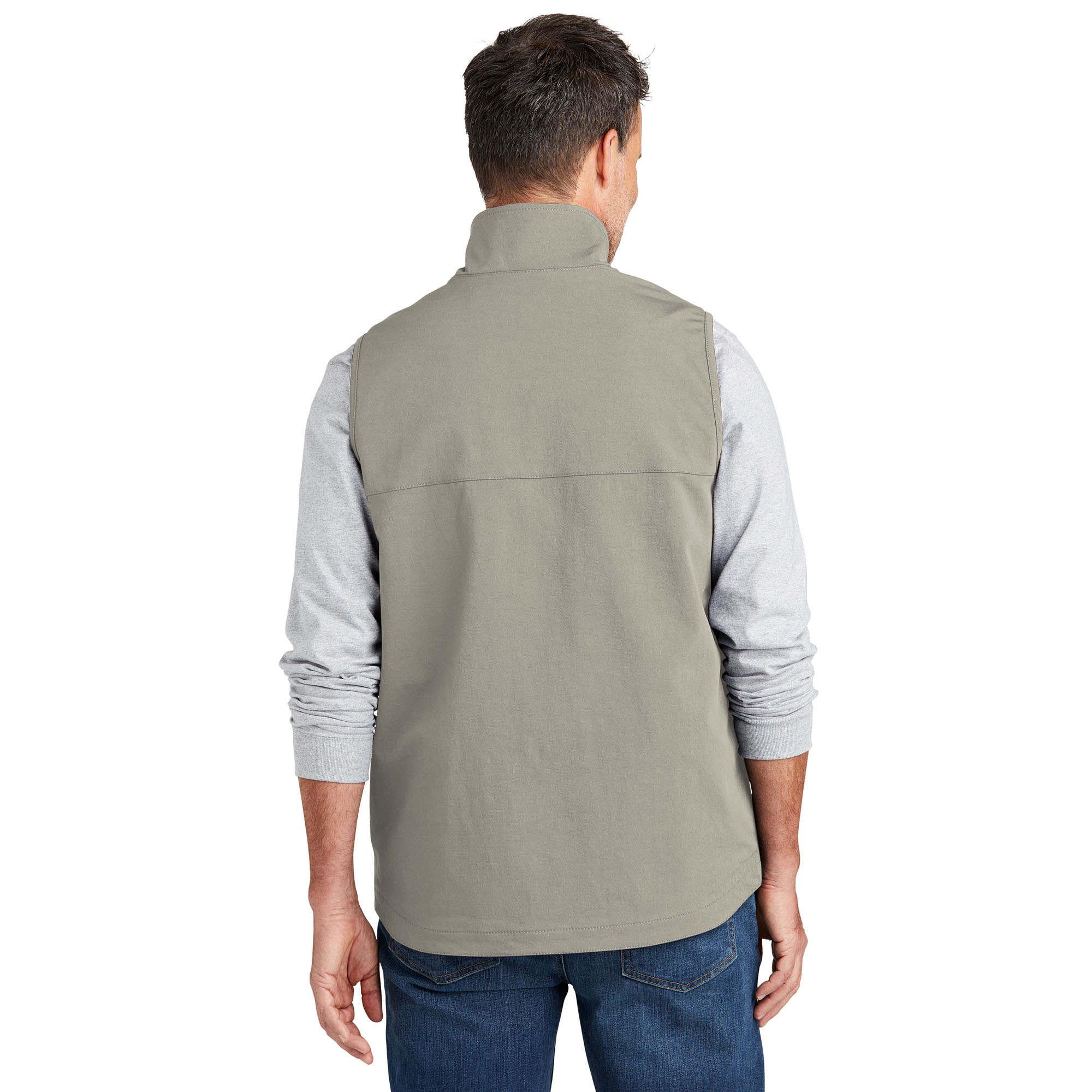 Carhartt WIP Vest (Spring) - Stone Canvas | Dusky Beige