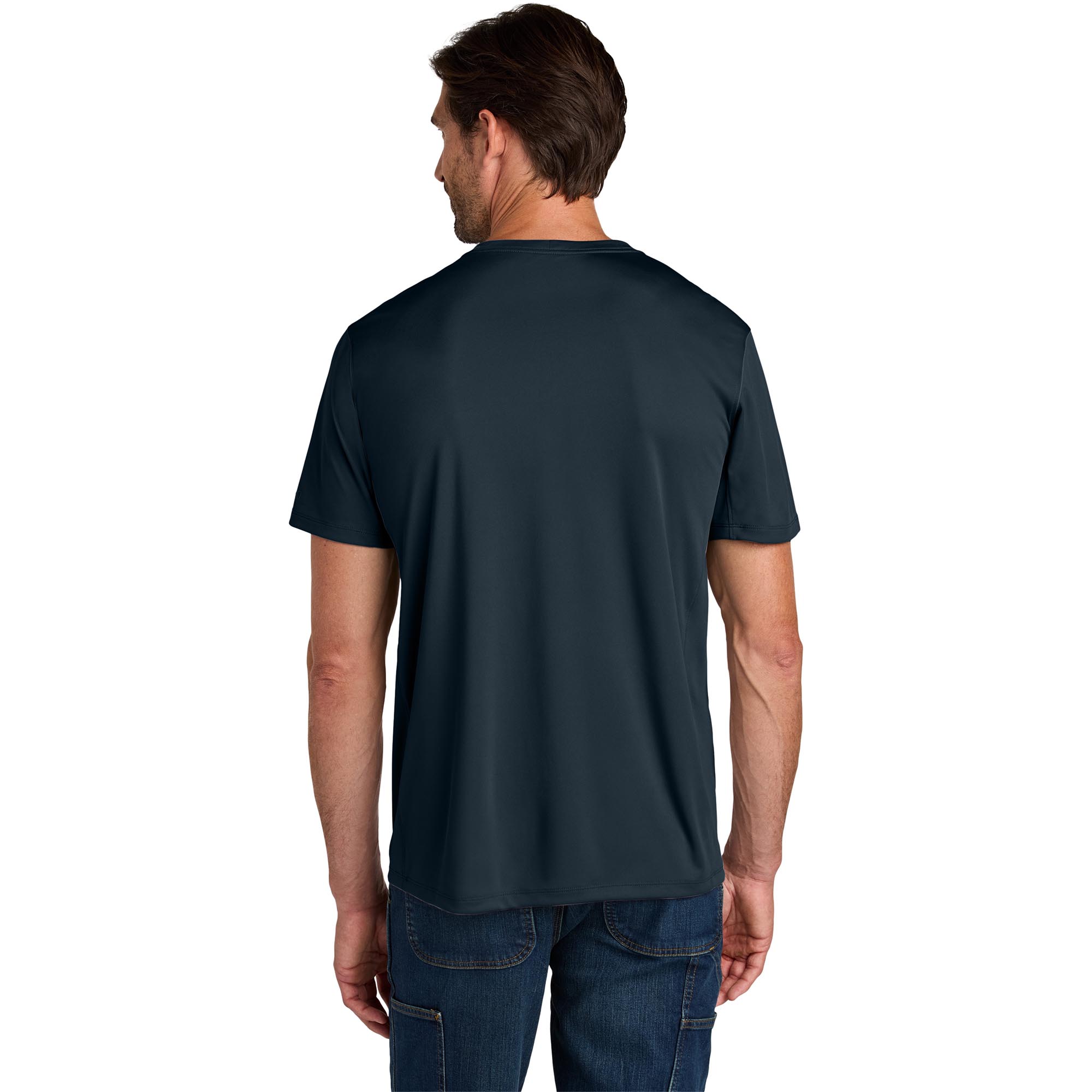 Carhartt CT106868 Sun Defender Short Sleeve T-Shirt - Navy | Full