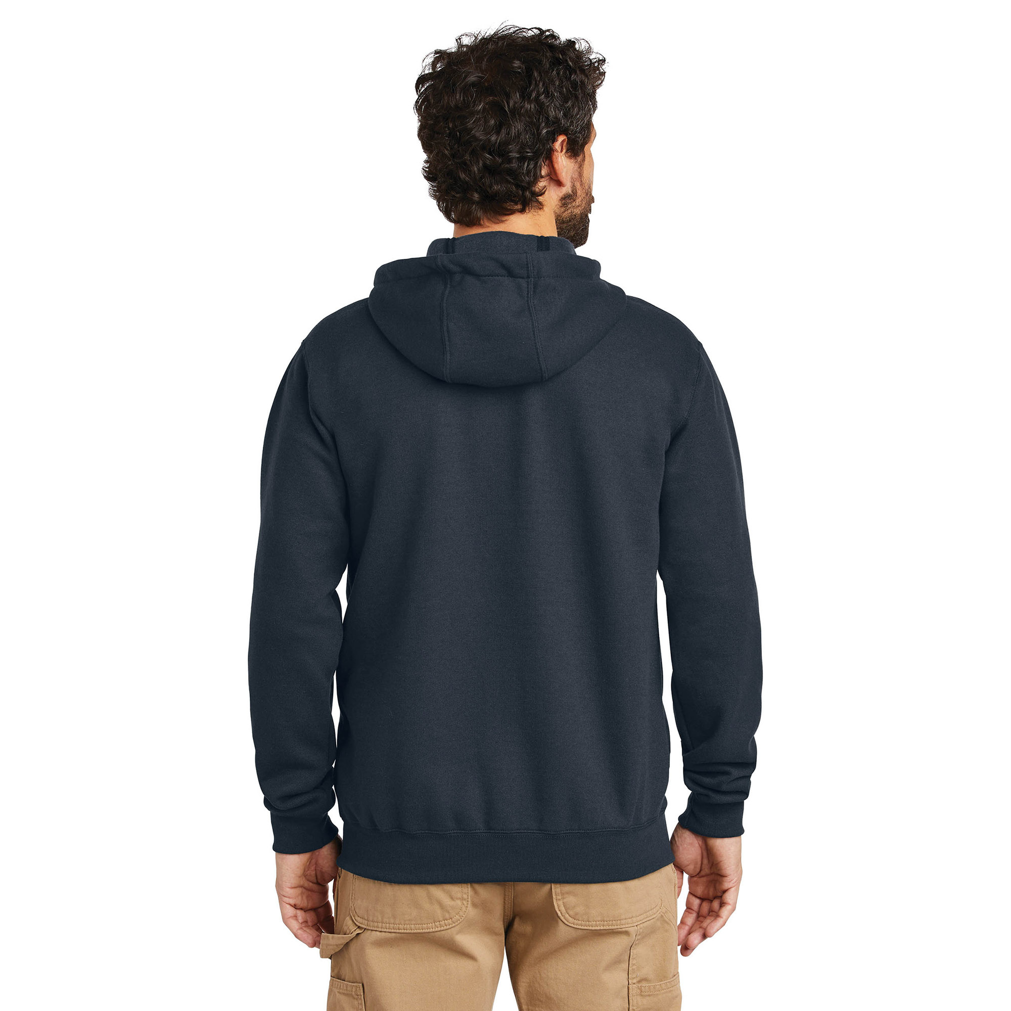 ★送料無料★MIDWEIGHT HOODED ZIP-FRONT SWEATSHIRT K122-BLK Carhartt® Mid-weight Hooded Zip Front Sweatshirt-K122