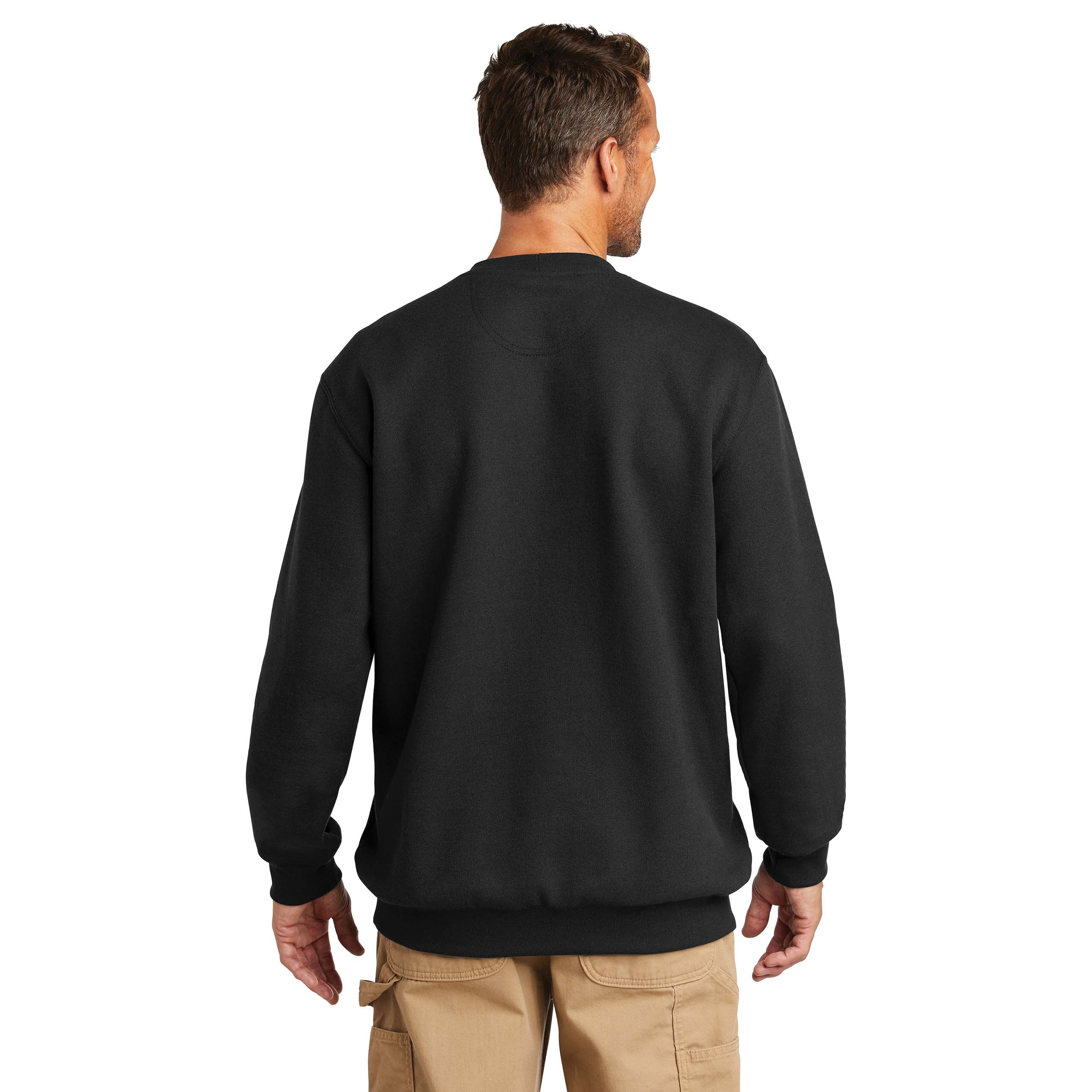 Sweatshirt Carhartt K124 Crewneck Pullover Arbeit Freizeit Shirt schwarz black 