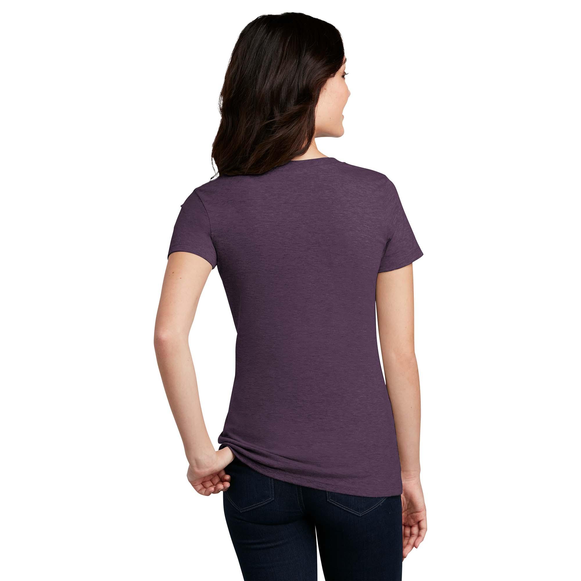 District Made DM108L Ladies Perfect Blend Crew Tee 
