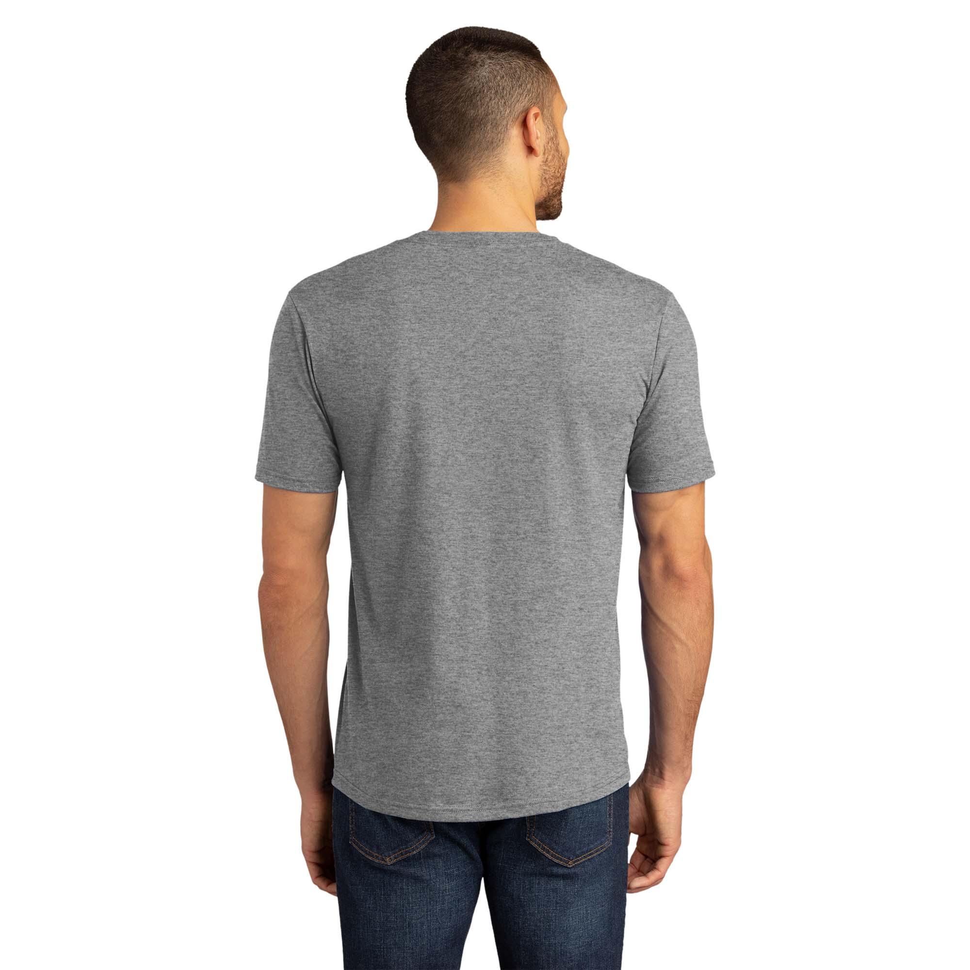 District DM130DTG Perfect Tri DTG Tee - Grey Frost | Full Source