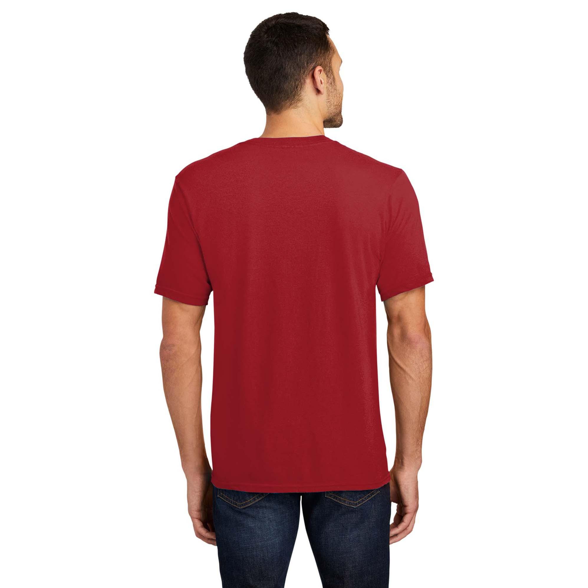 District DT6500 Very Important Tee V-Neck - Classic Red | Full Source