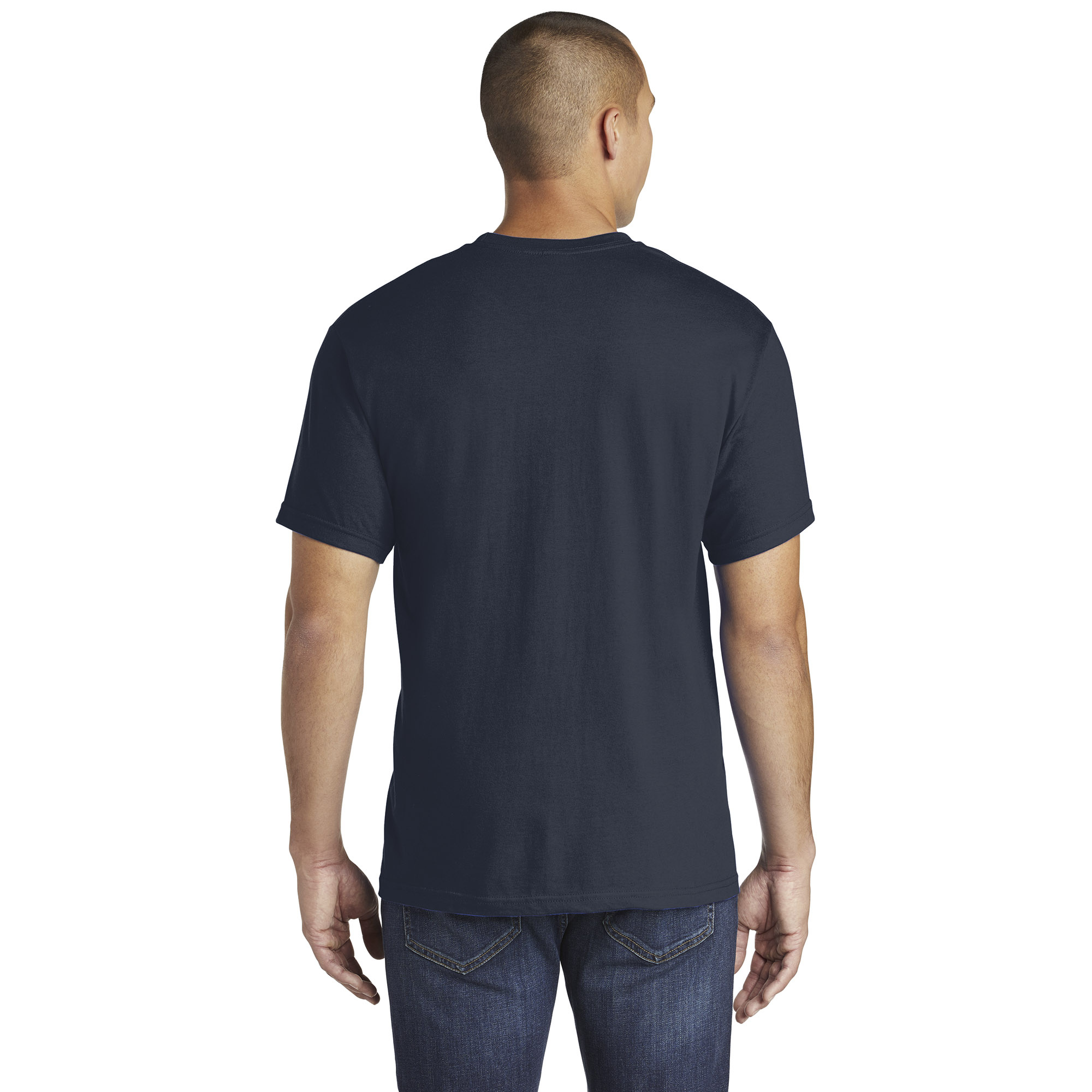 Gildan H000 Hammer TShirt Sport Dark Navy Full Source