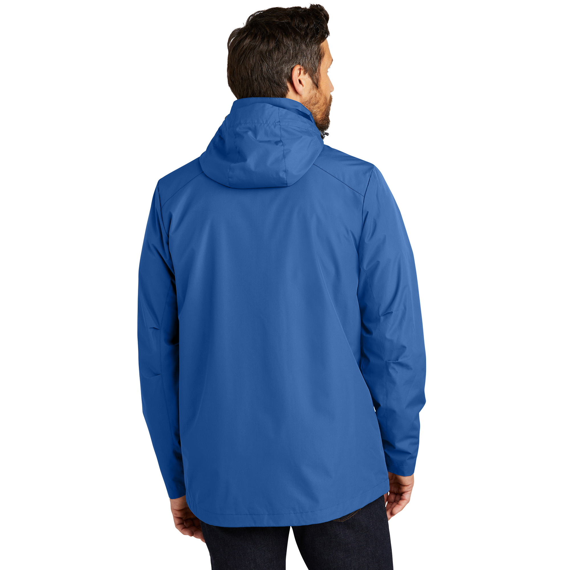 Port Authority J123 All-Weather 3-in-1 Jacket - True Blue | Full