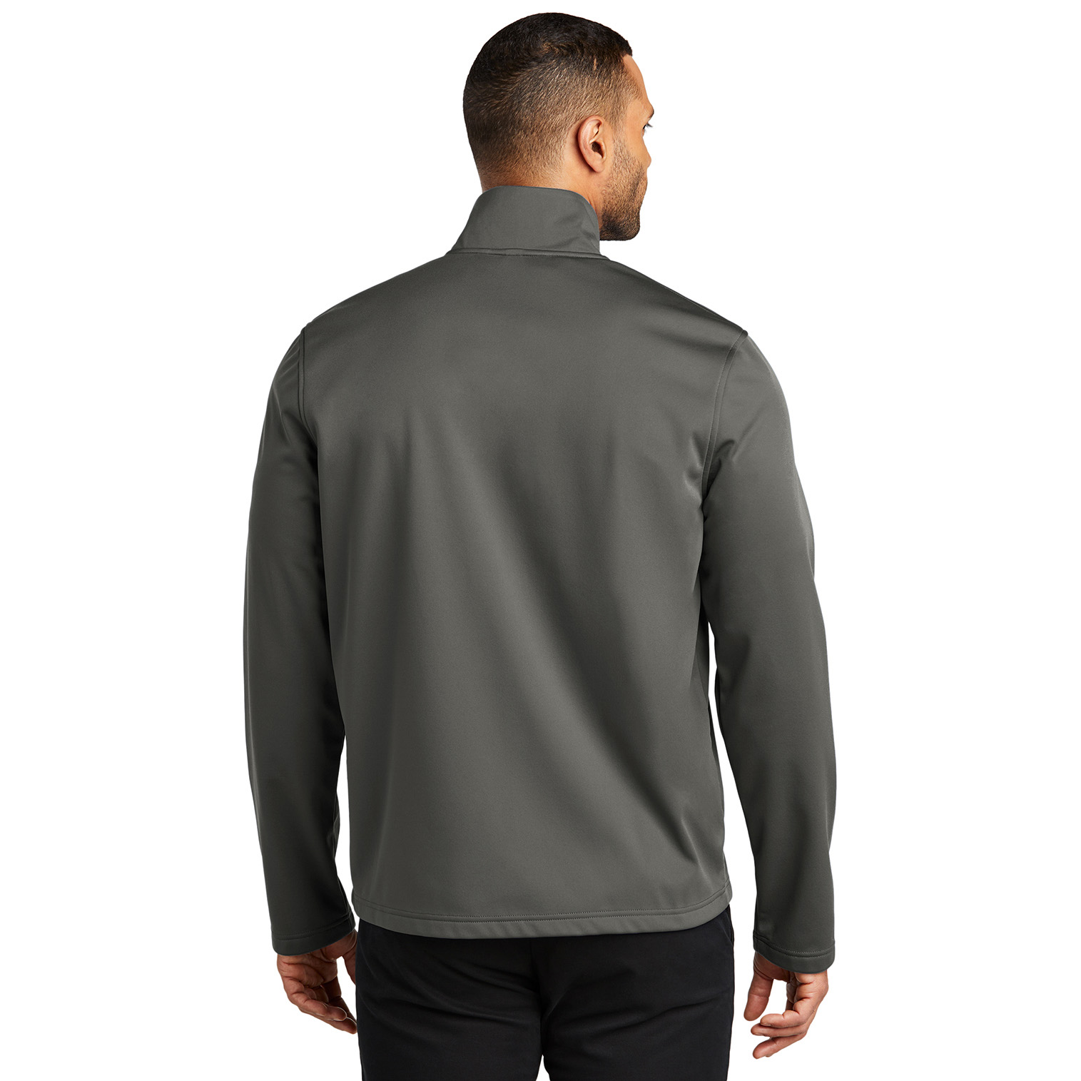 Port Authority J617 Flexshell Jacket - Grey Steel | Full Source