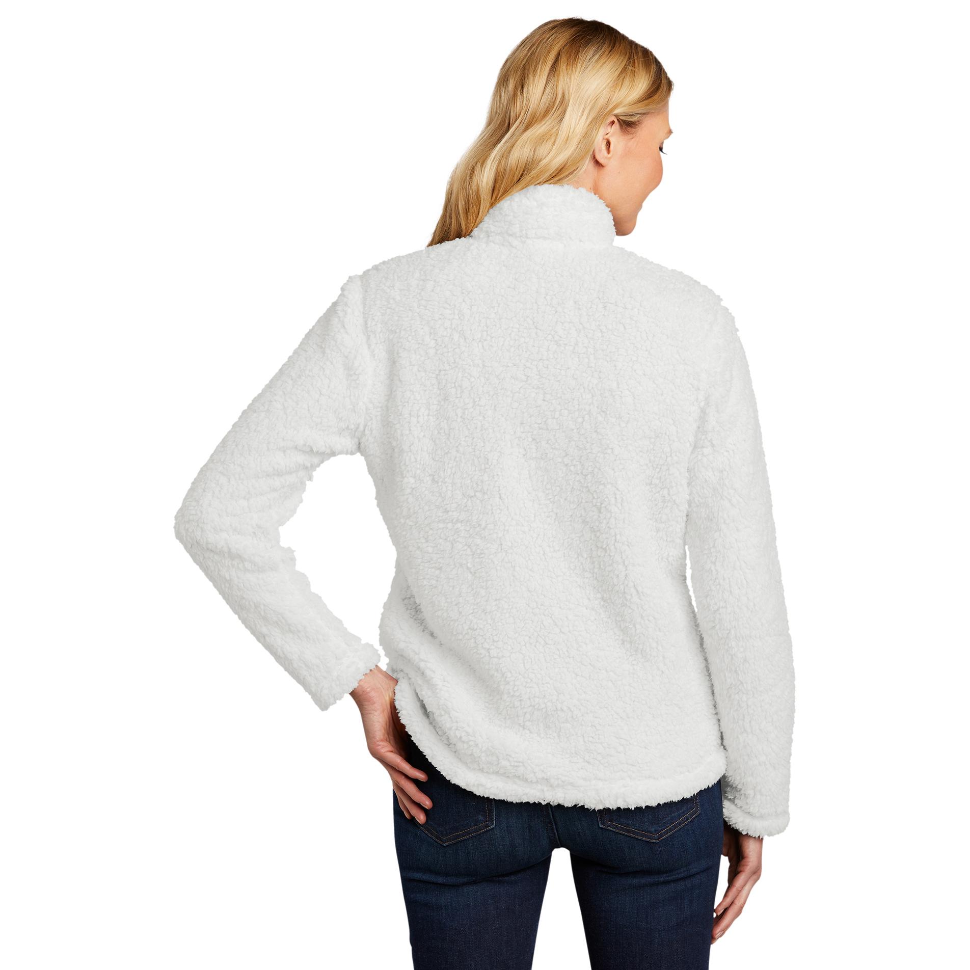 Port Authority L131 Ladies Cozy Fleece Jacket Marshmallow Full Source