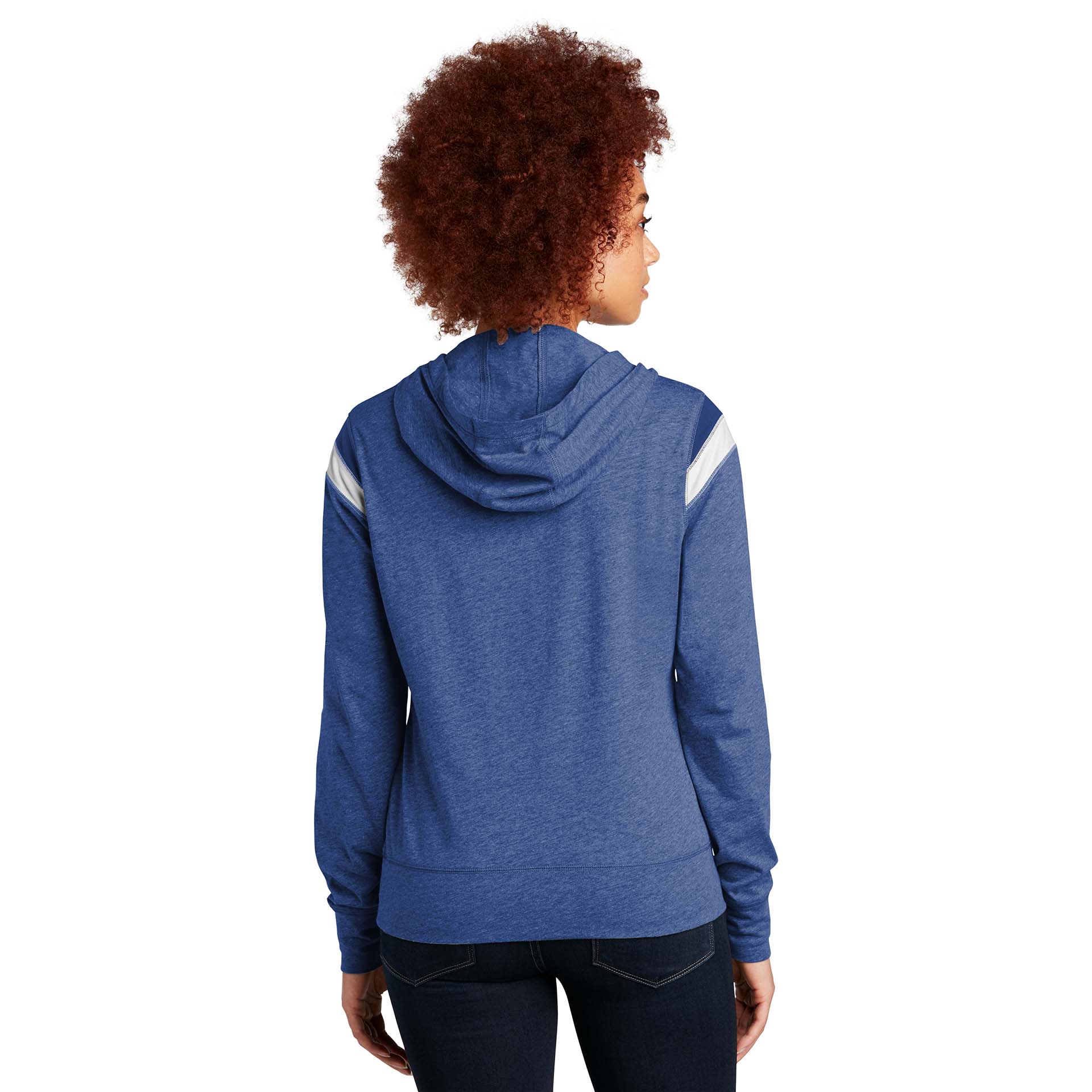 New Era LNEA108 Ladies Heritage Blend Varsity Hoodie Royal