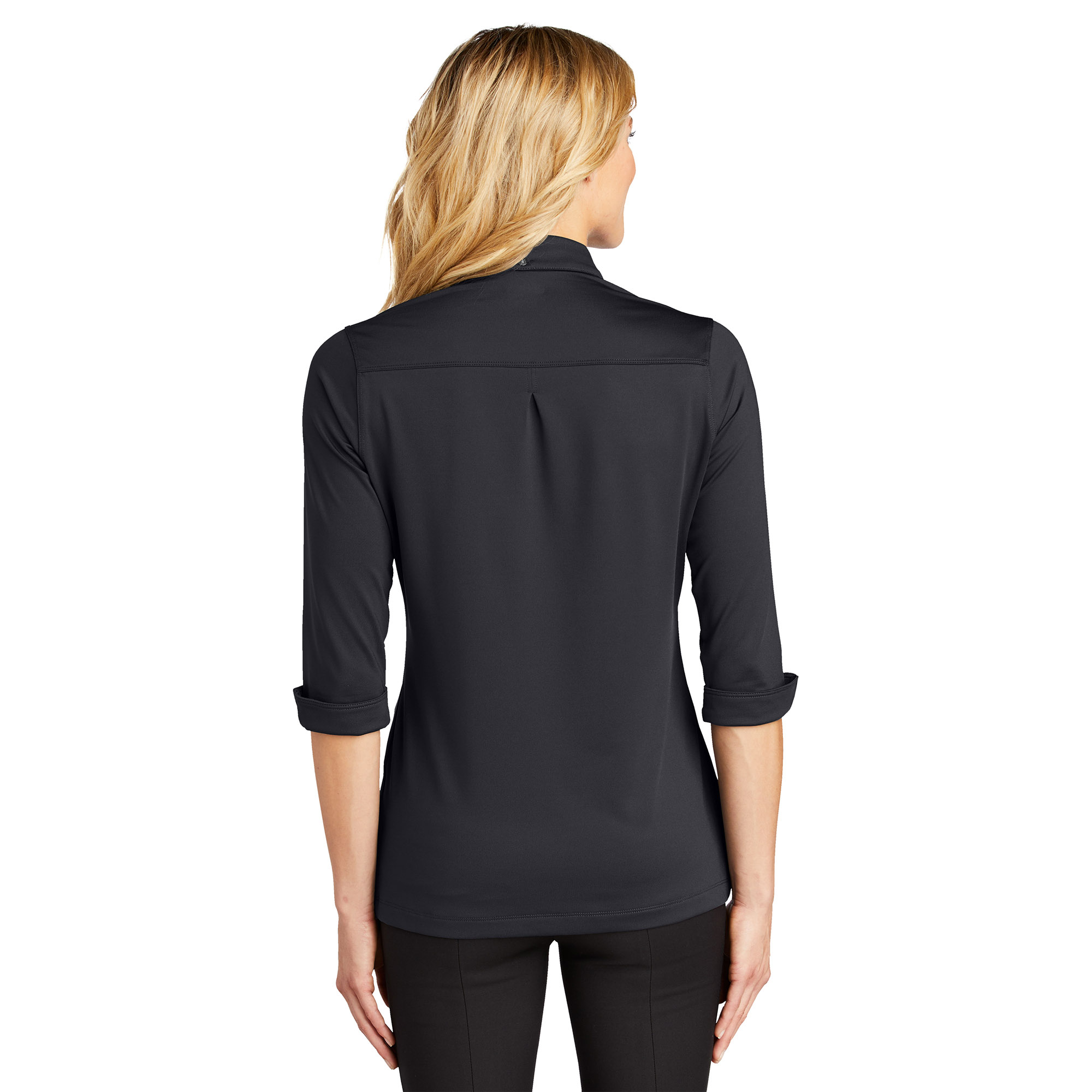 SanMar OGIO Ladies Jewel Henley 3/4 Sleeve Shirt