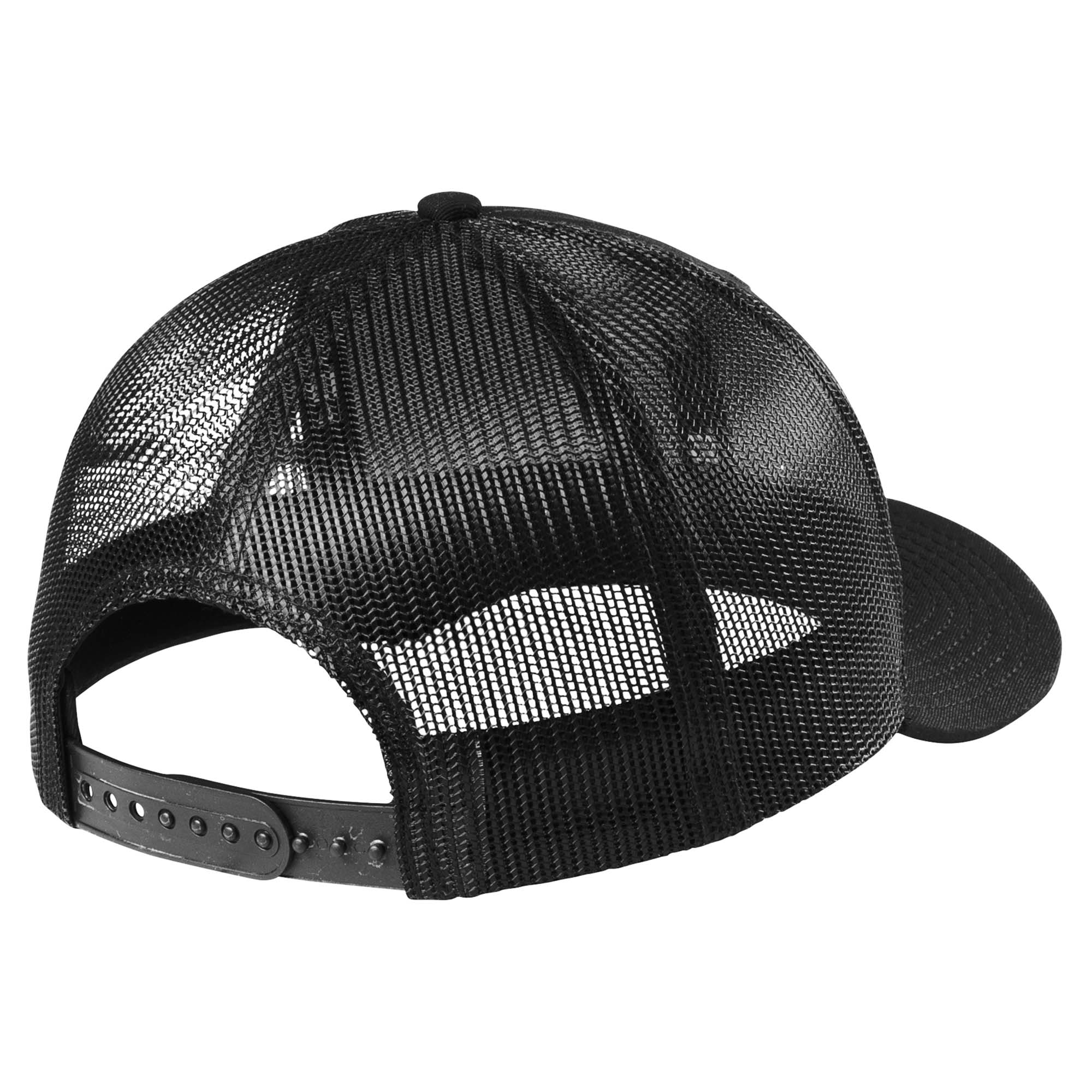 New Era NE207 Snapback Low Profile Trucker Cap - Black | Full Source