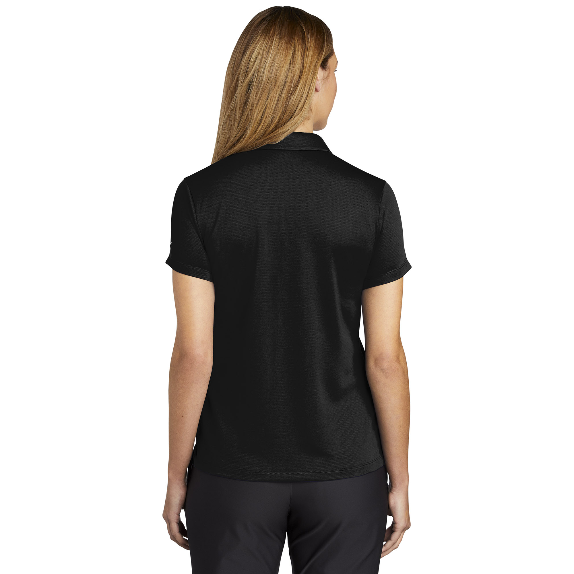 Nike NKBV6043 Ladies Dry Essential Solid Polo - Black | Full Source