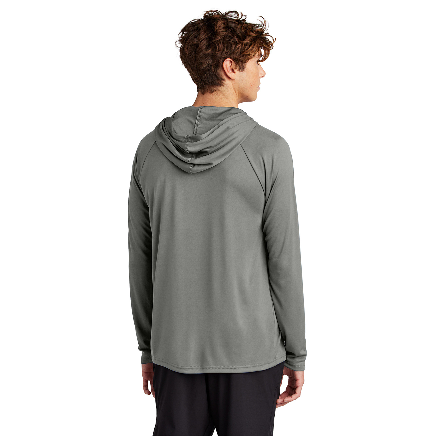 Port & Company PC380H Performance Pullover Hooded Tee - Charcoal