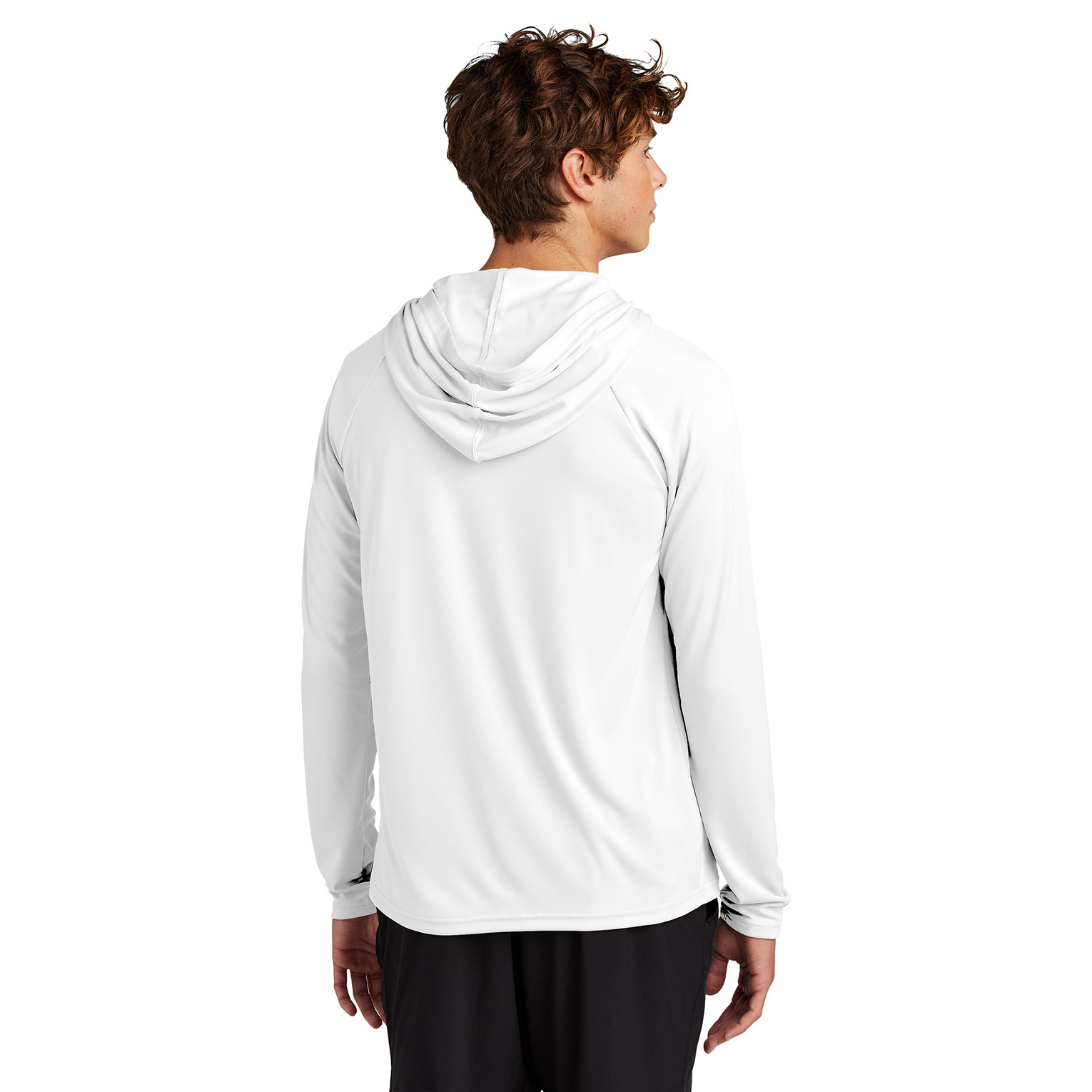 Port & Company PC380H Performance Pullover Hooded Tee - White
